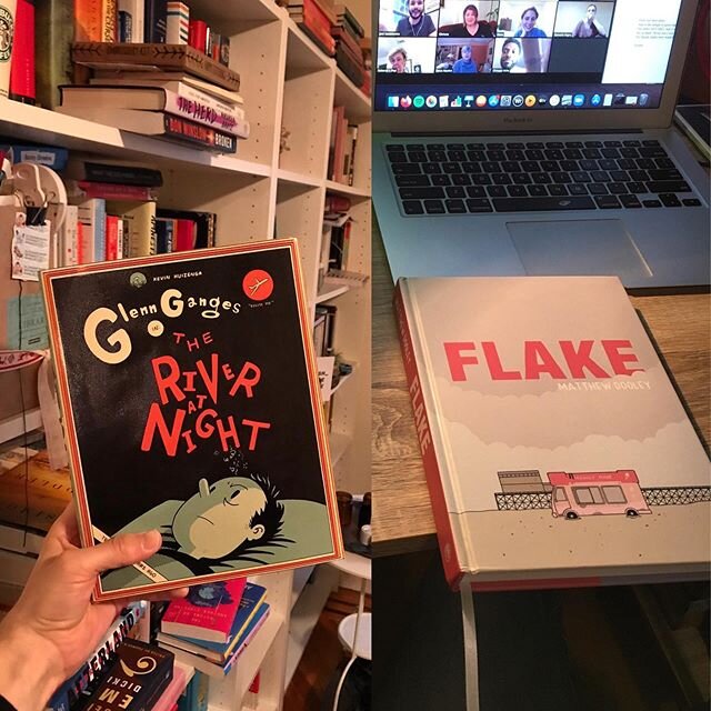 Sequential Art Friday Reads:
@cdhermelin: Glenn Ganges in The River at Night by Kevin Huizenga
@drewsof: Flake by Matthew Dooley
-
.
.
.
-
#comics #graphicnovels @1000kevinh @matthewdooleydraws #flake #glennganges #theriveratnight @drawnandquarterly 