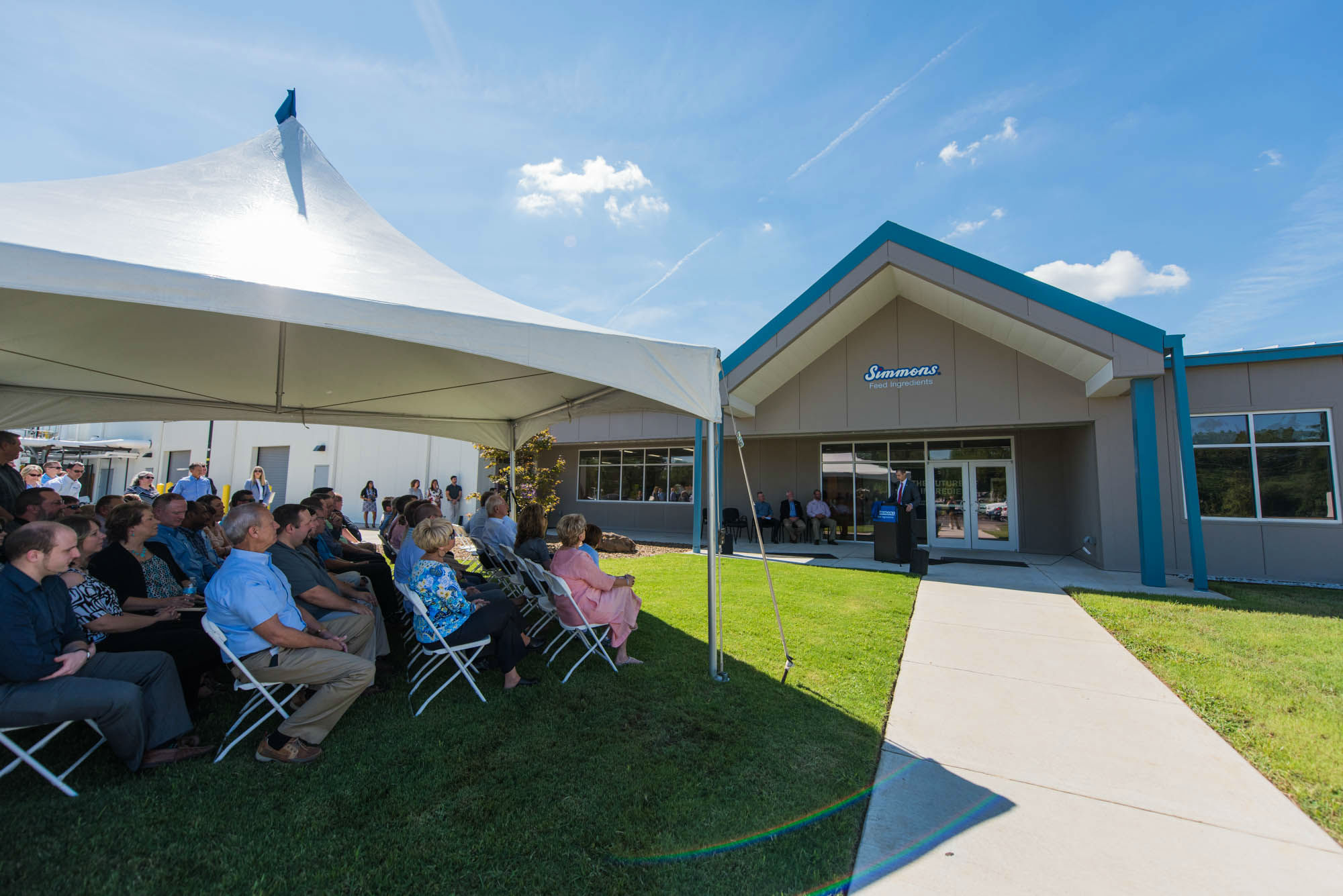 Simmons Feed Ingredients Holds Ribbon Cutting Ceremony