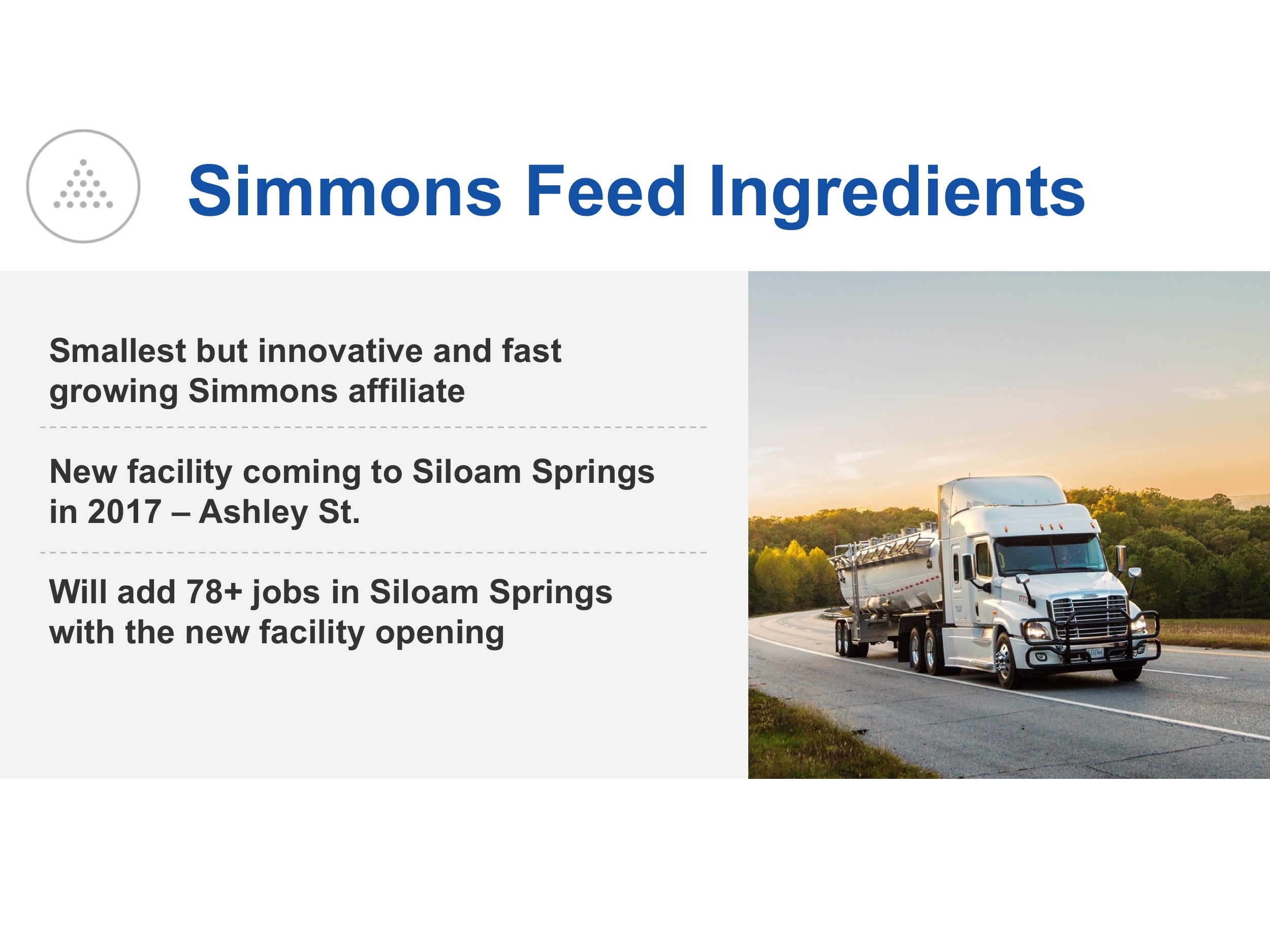 Introduction — Simmons Foods
