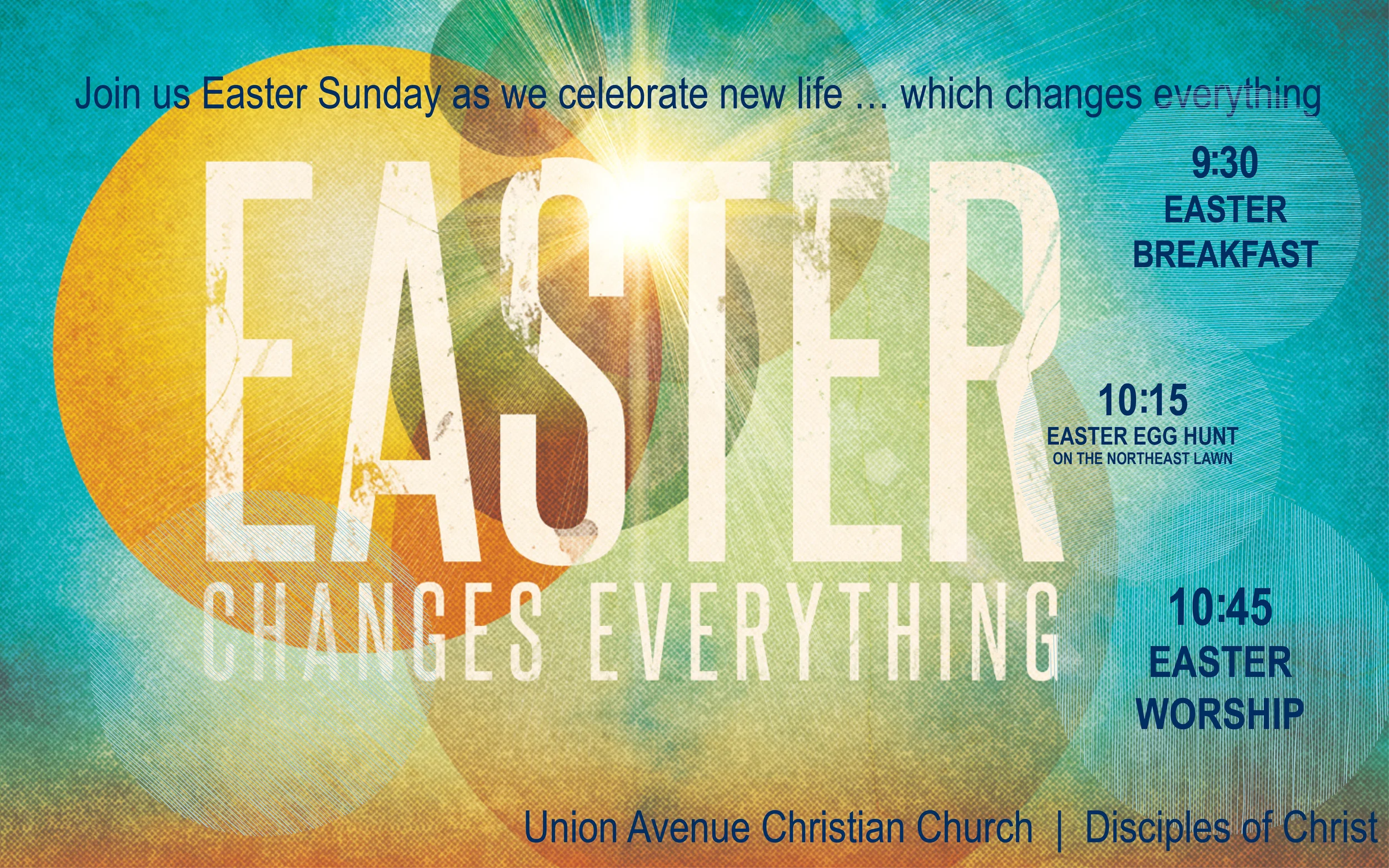 EASTER CHANGES EVERYTHING