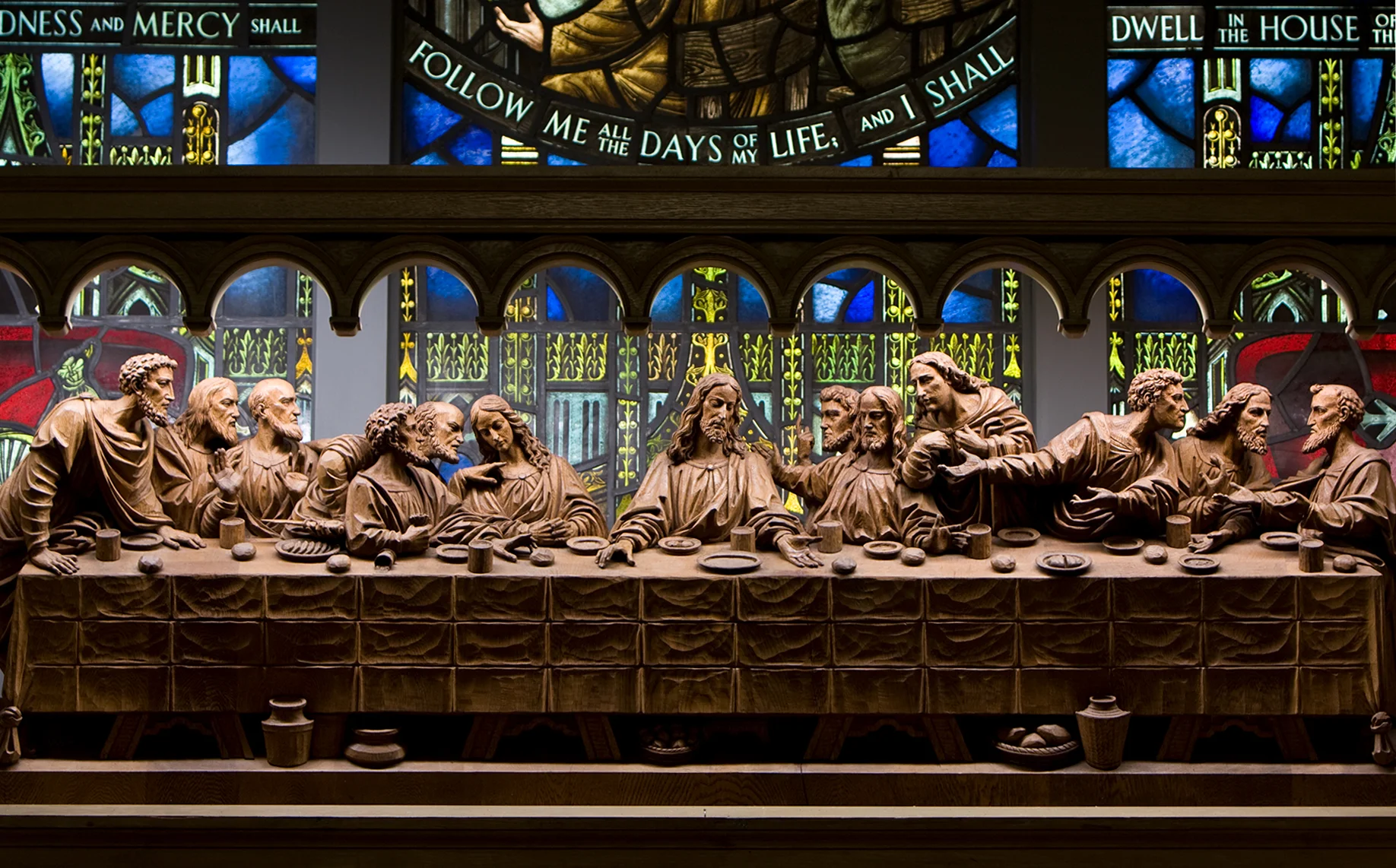 OUR STORY CARVED IN WOOD