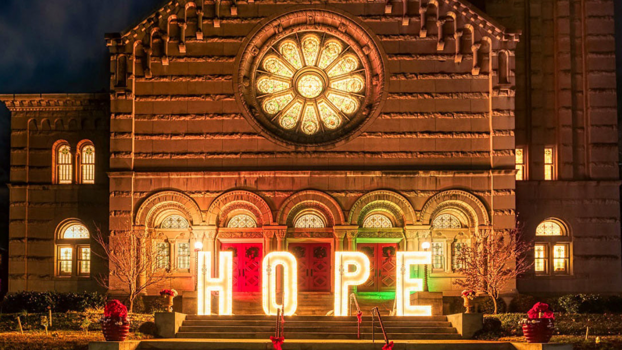 IN ADVENT WE BEGIN AGAIN …