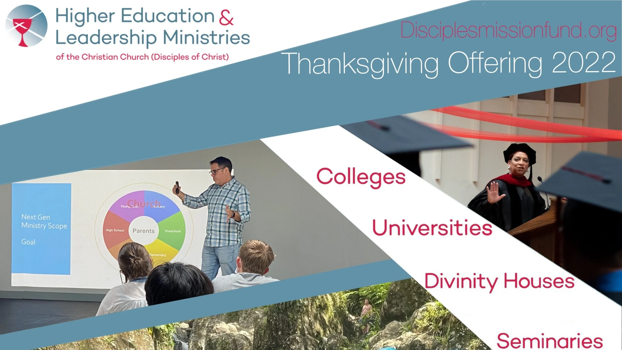 DISCIPLES THANKSGIVING OFFERING SUPPORTS HIGHER EDUCATION