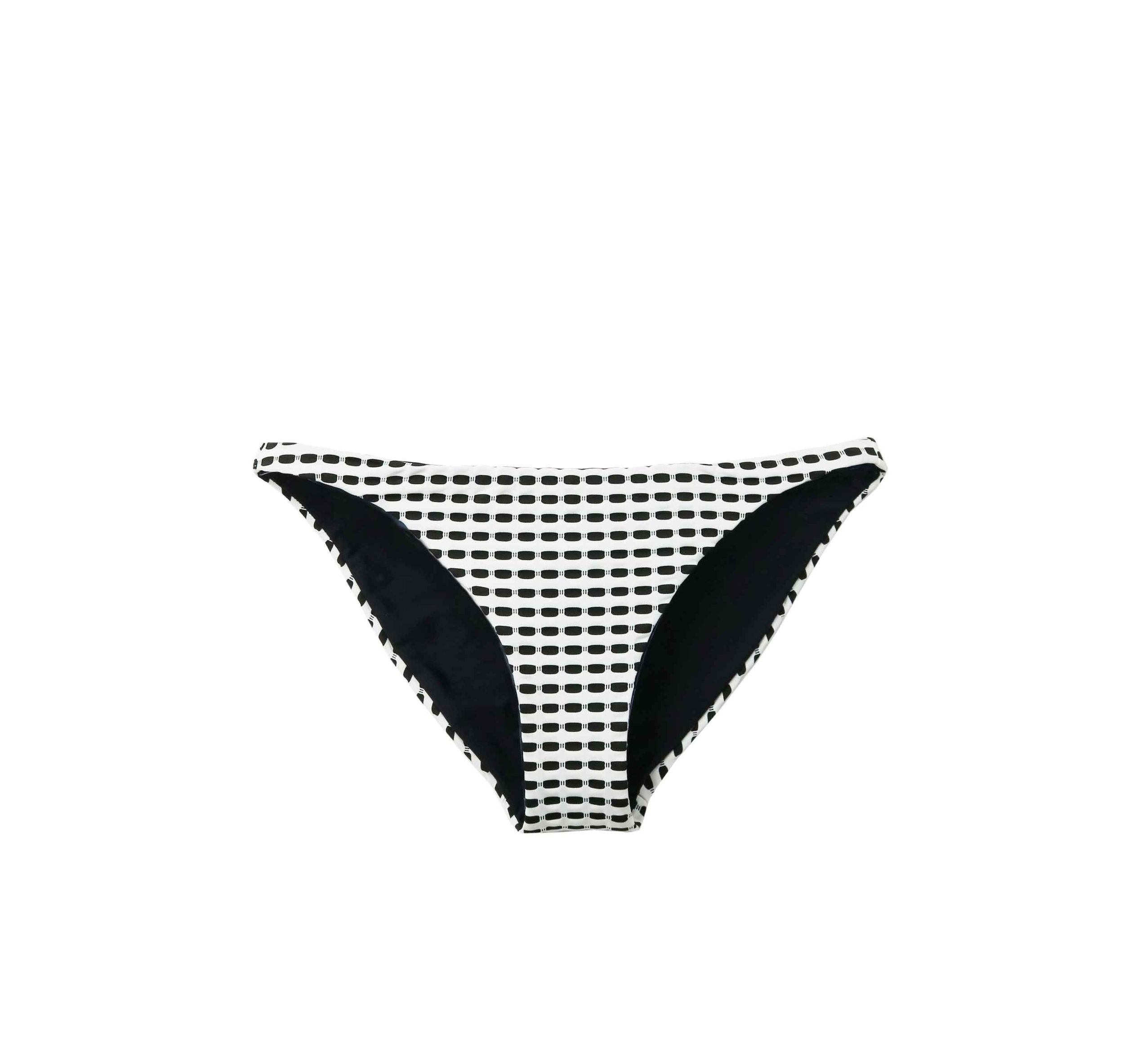 Estuaries Swimwear Neva bottom front-gringham-print.jpg