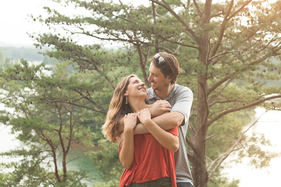 Lake Keowee Keowee-Toxaway State Park South Carolina Engagement Photos-7.jpg