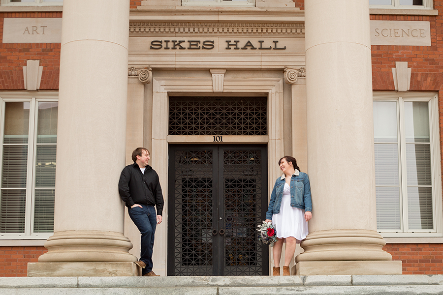 Elopement at Clemson University | Christine Scott Photography