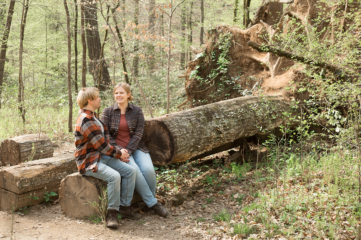 Upstate South Carolina engagement photos | Christine Scott Photography