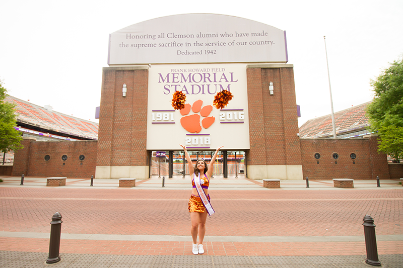 Ashley Miss Clemson University Portraits | Upstate SC Photographer - 3