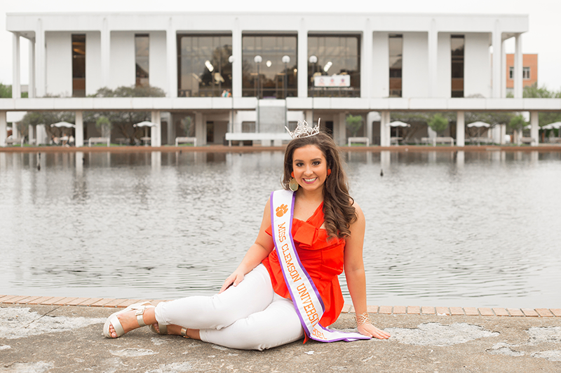 Ashley Miss Clemson University Portraits | Upstate SC Photographer - 10