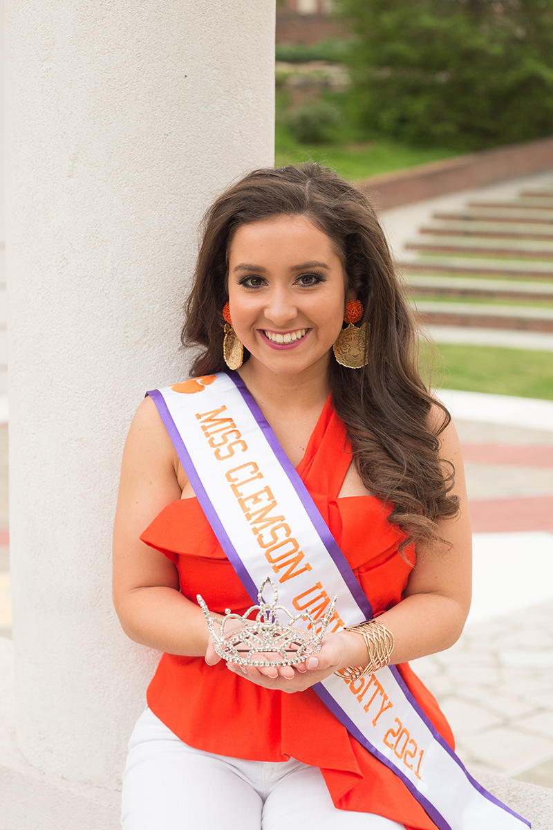 Ashley Miss Clemson University Portraits | Upstate SC Photographer - 11