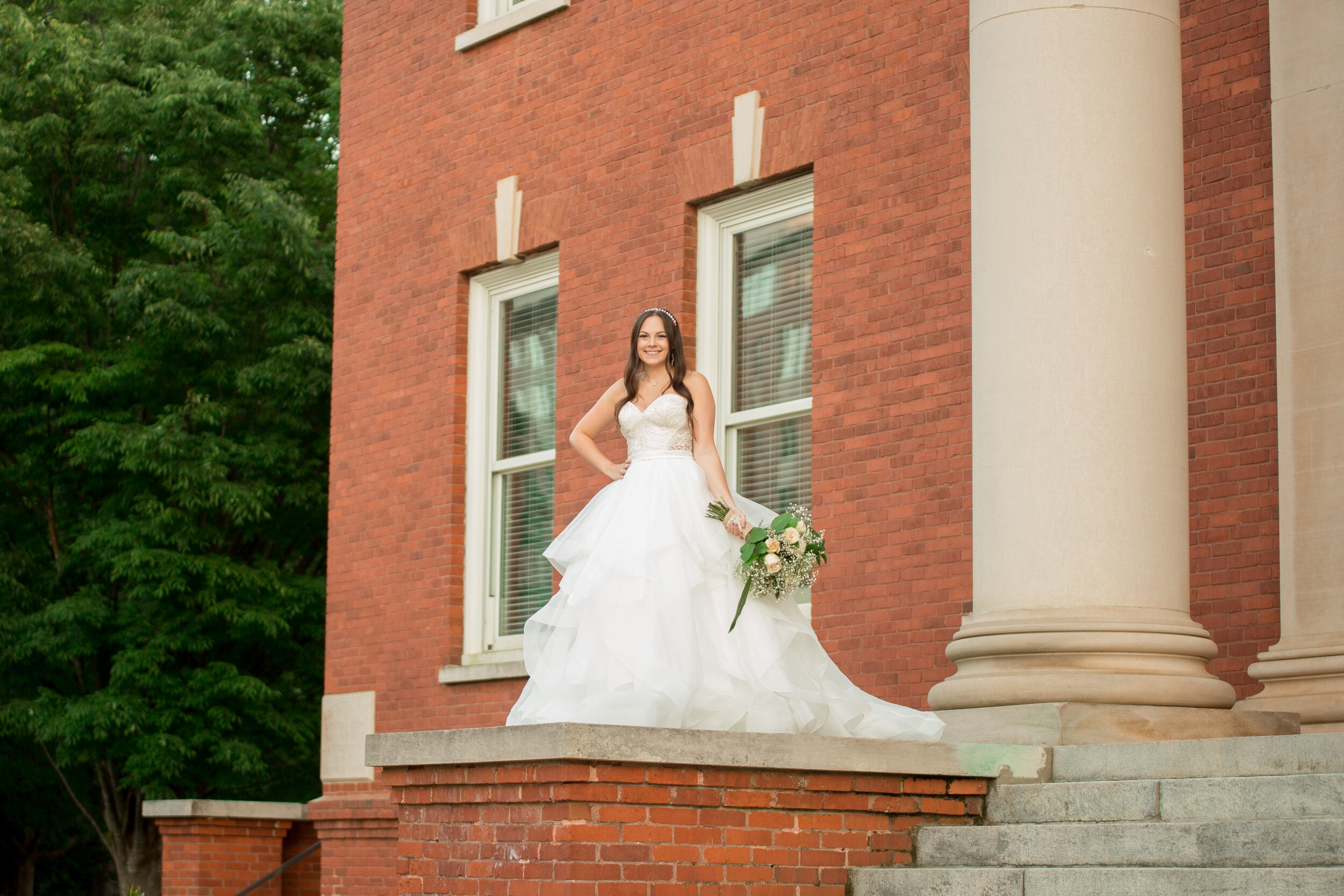 Clemson Bridal Portraits - Upstate SC Wedding Photographer - Christine Scott Photography