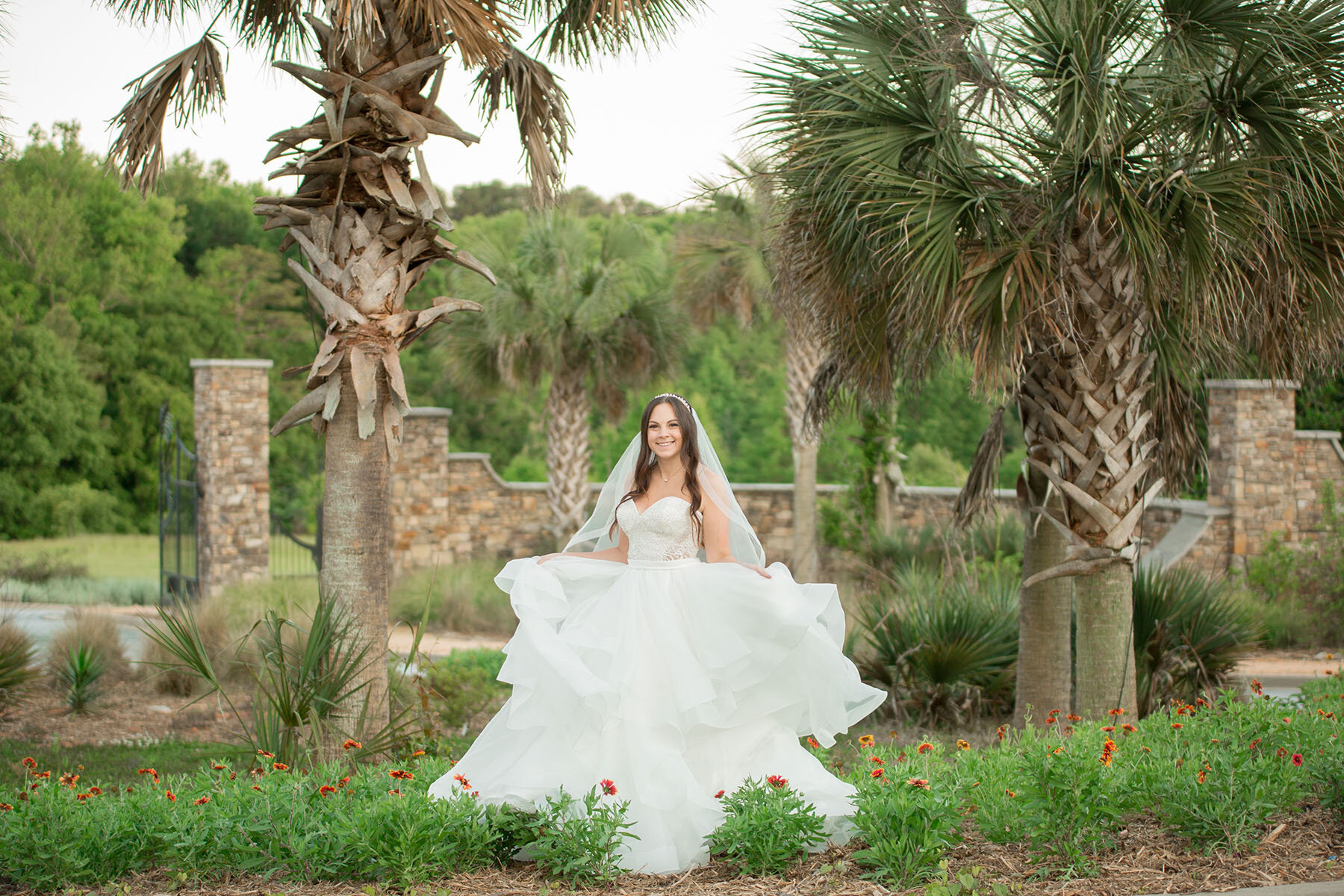 South Carolina Botanical Gardens Bridal Portraits - 1.jpg