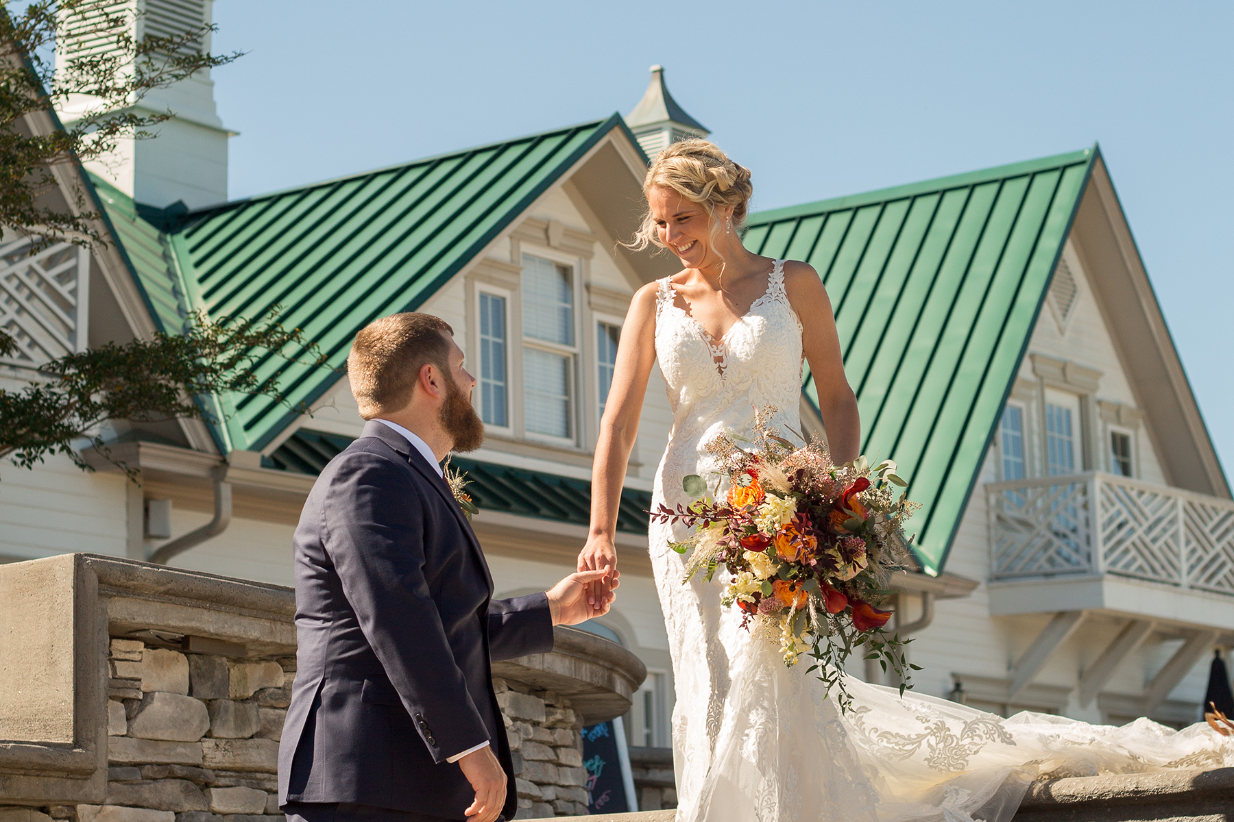 Red Horse Inn wedding in Landrum, SC | Christine Scott Photography