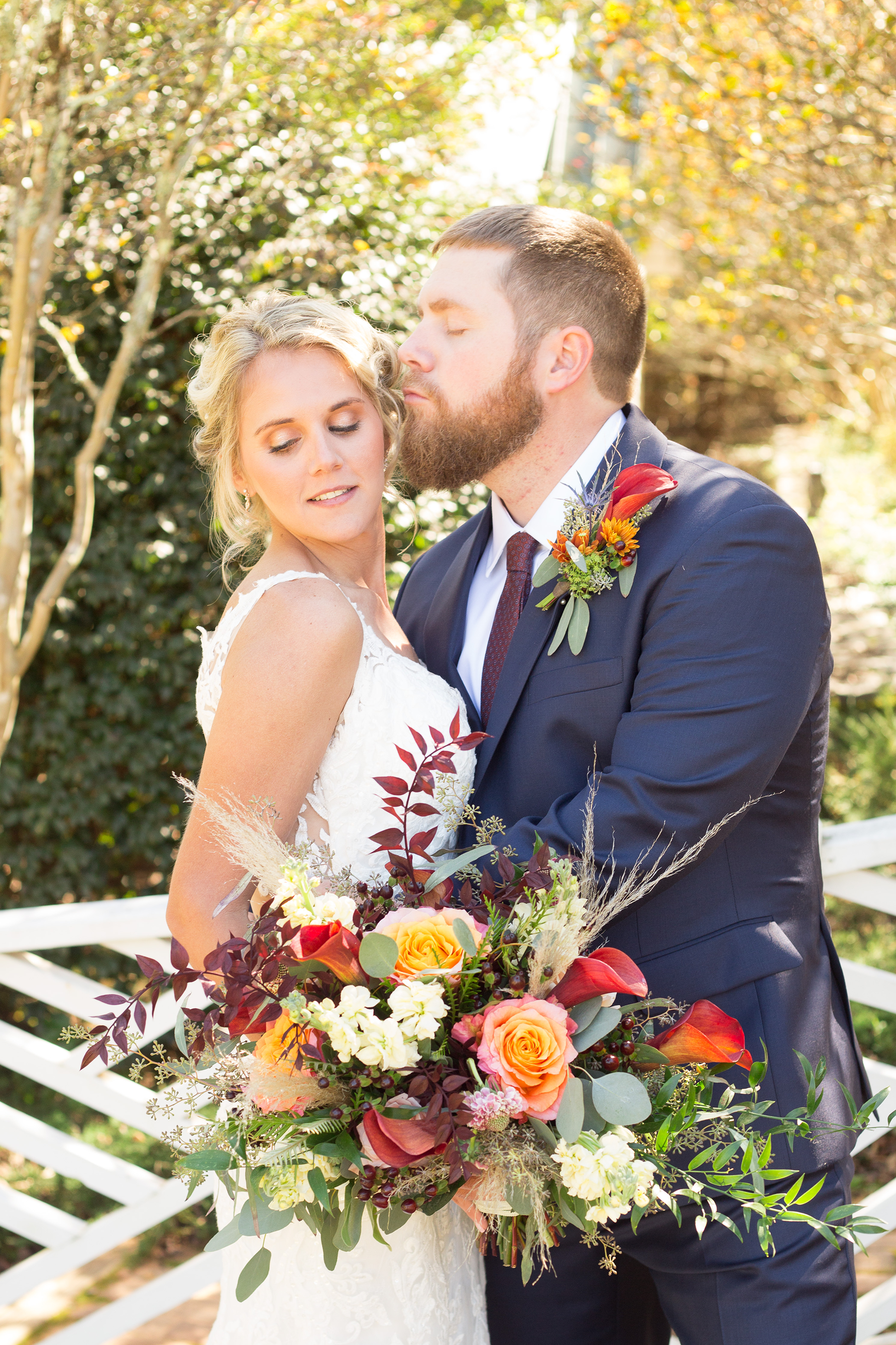 Fall wedding in South Carolina | Christine Scott Photography