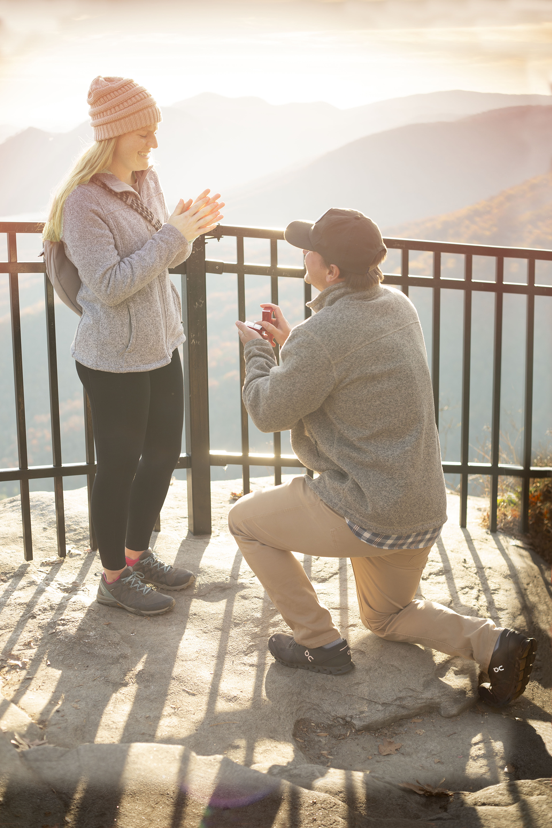 Caesars Head engagement photos | Christine Scott Photography