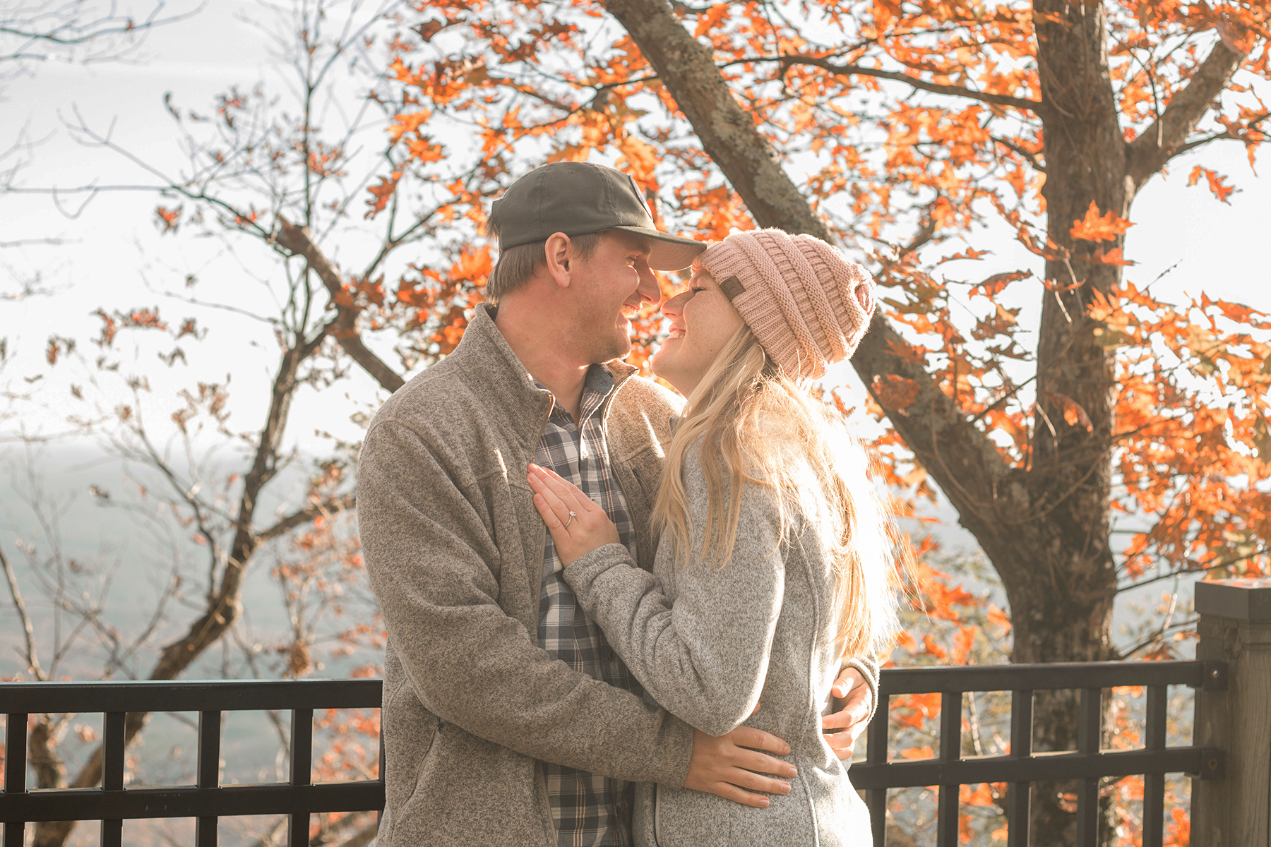 Caesars Head engagement photos | Christine Scott Photography