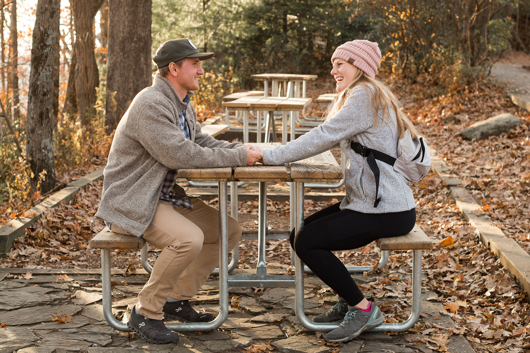 Caesars Head engagement photos | Christine Scott Photography