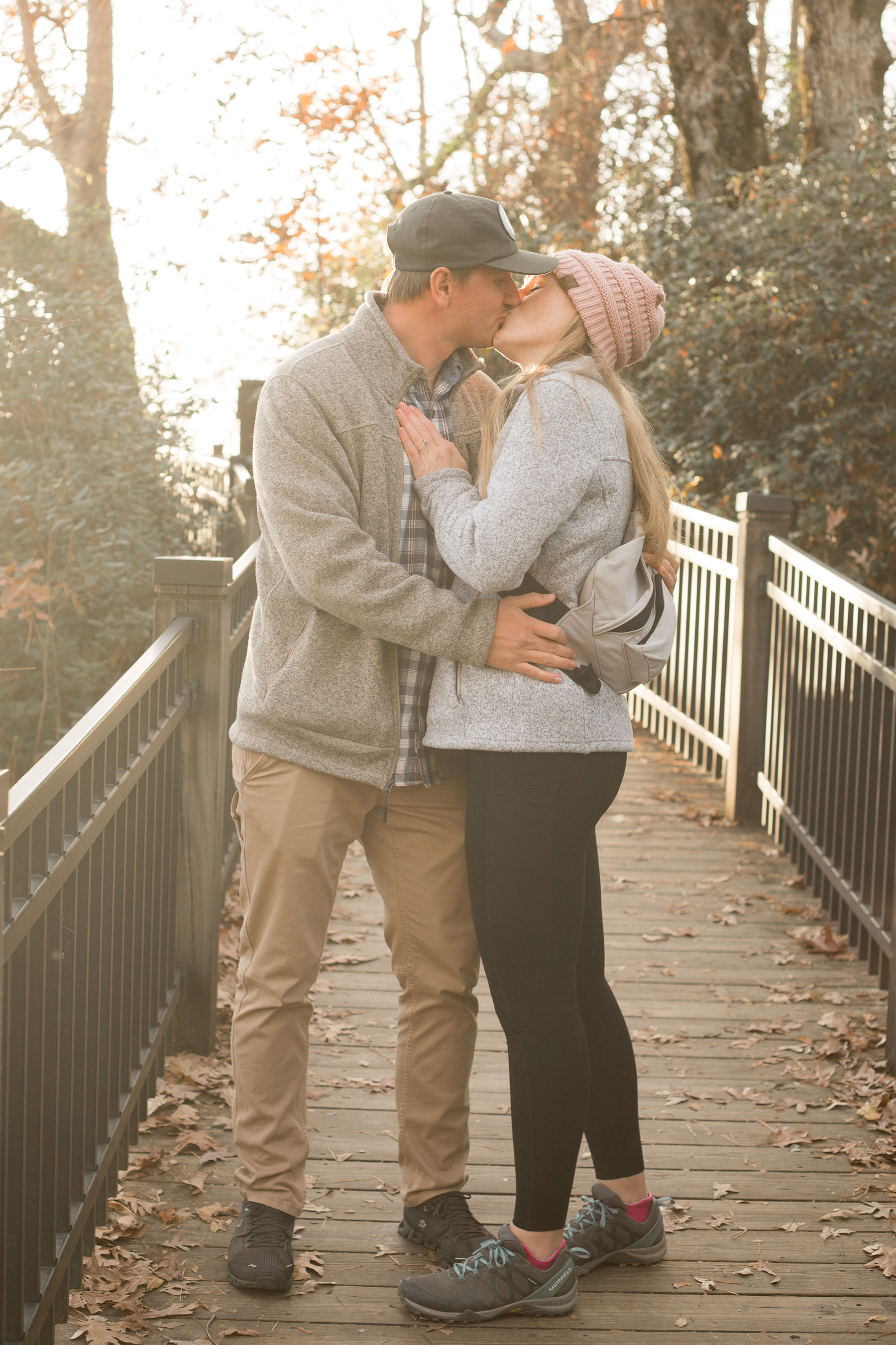 Proposal at Caesars Head State Park | Christine Scott Photography