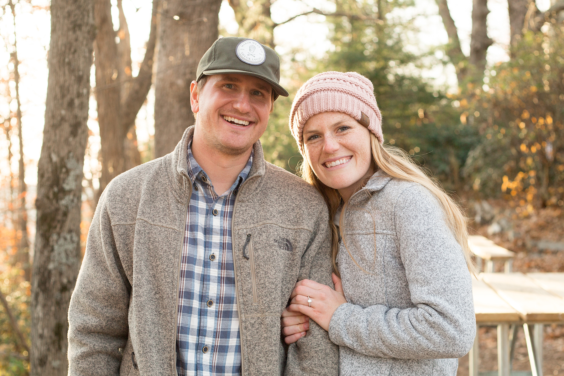 Proposal at Caesars Head State Park | Christine Scott Photography