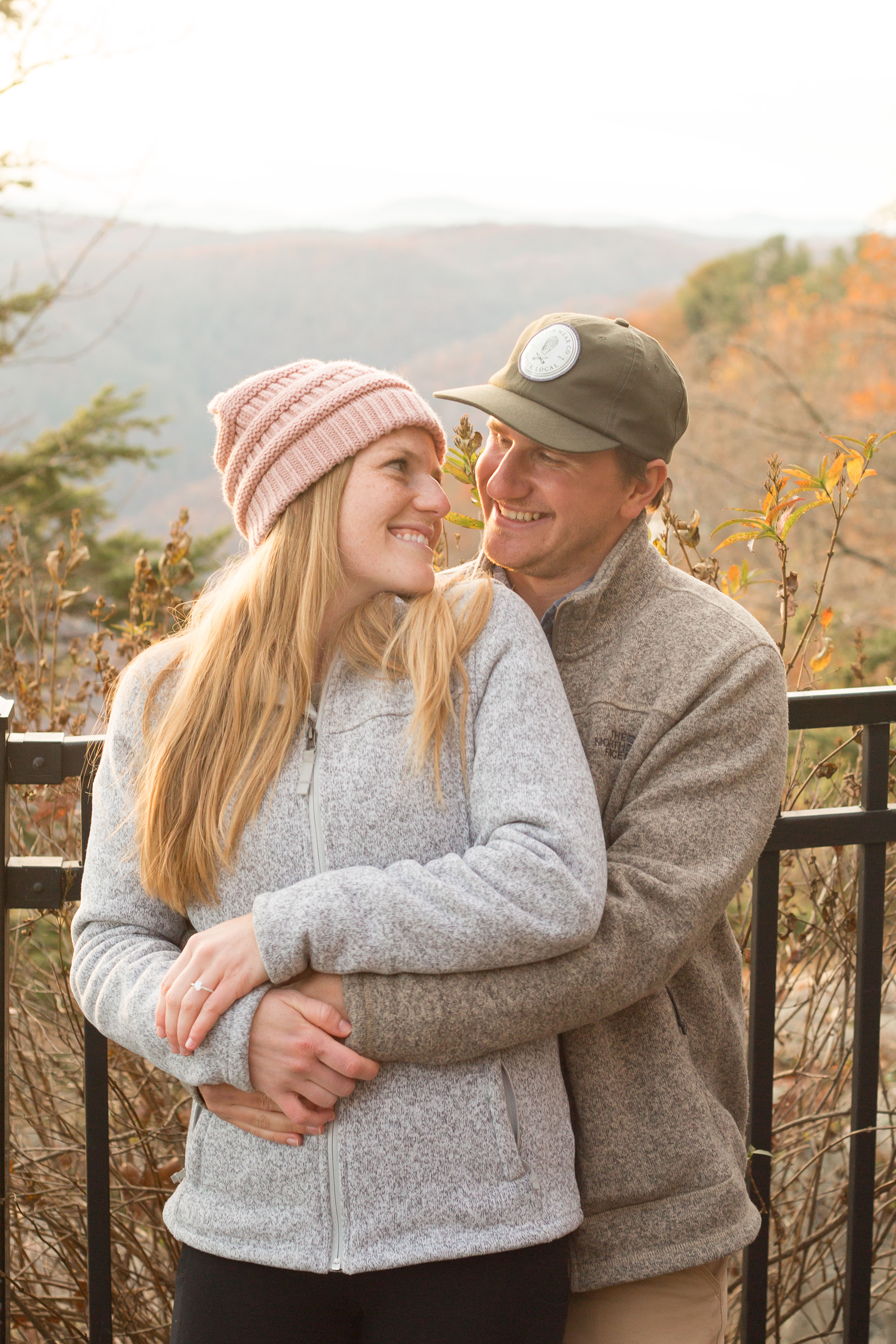 Caesars Head engagement photos | Christine Scott Photography