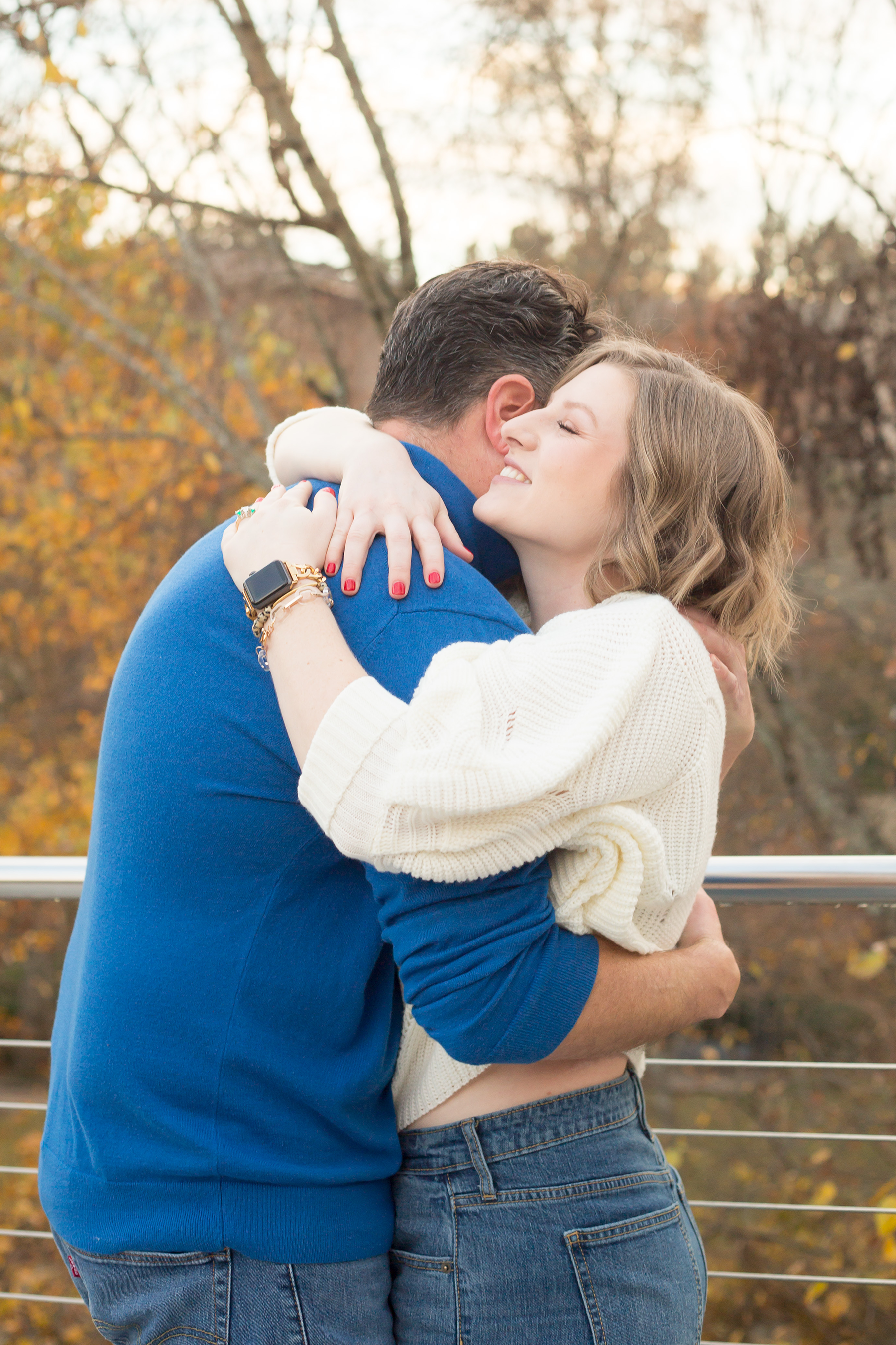 Falls Park Engagement Photos | Christine Scott Photography