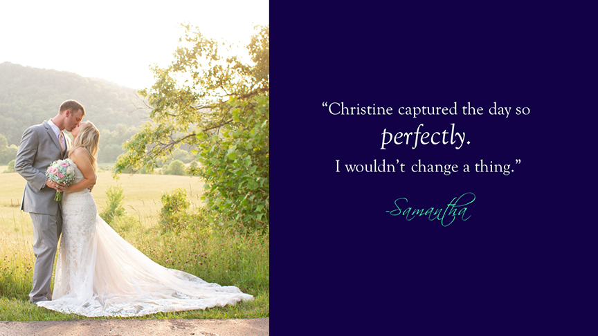 Upstate SC Wedding Photographer - Christine Scott Photography