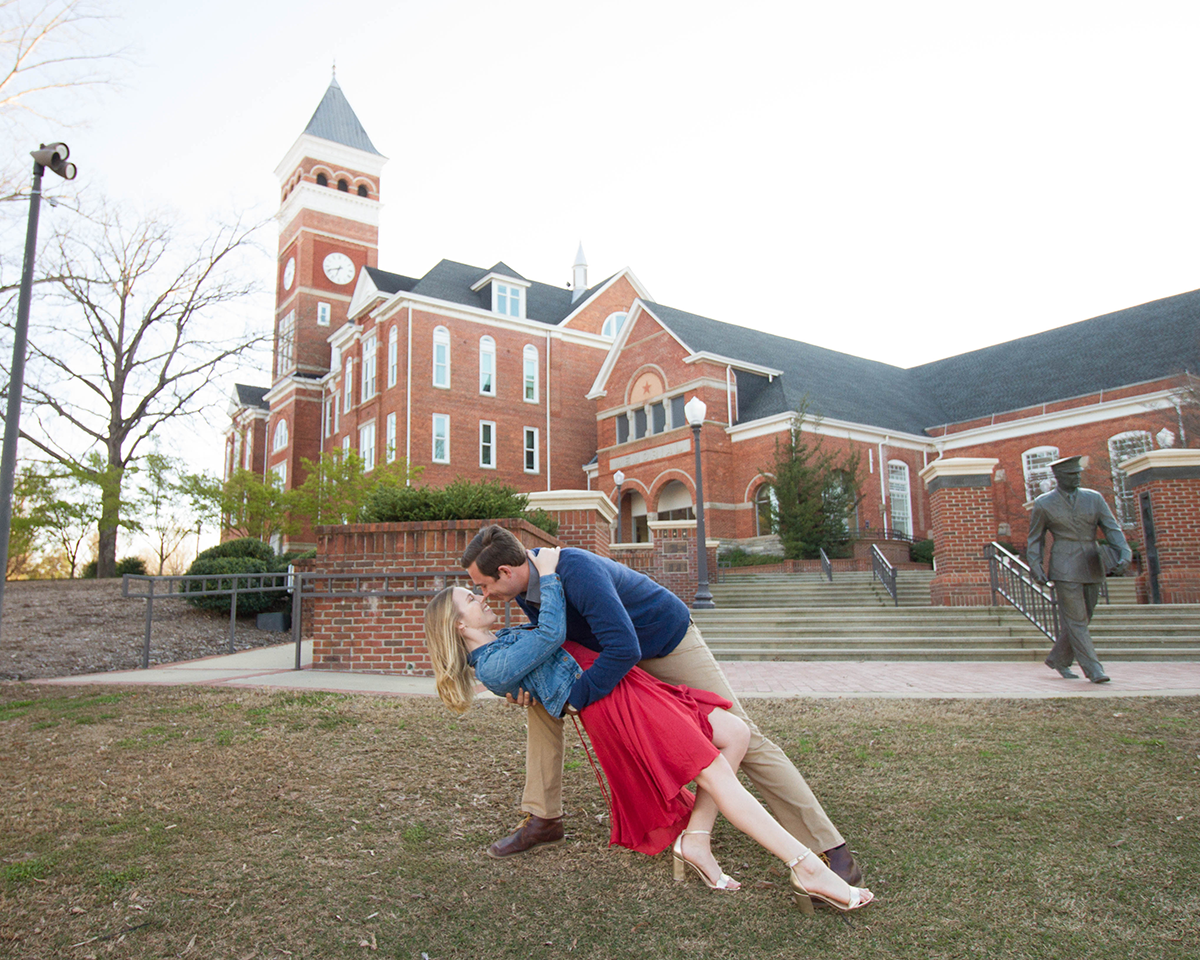 Where to Take Engagement Photos at Clemson