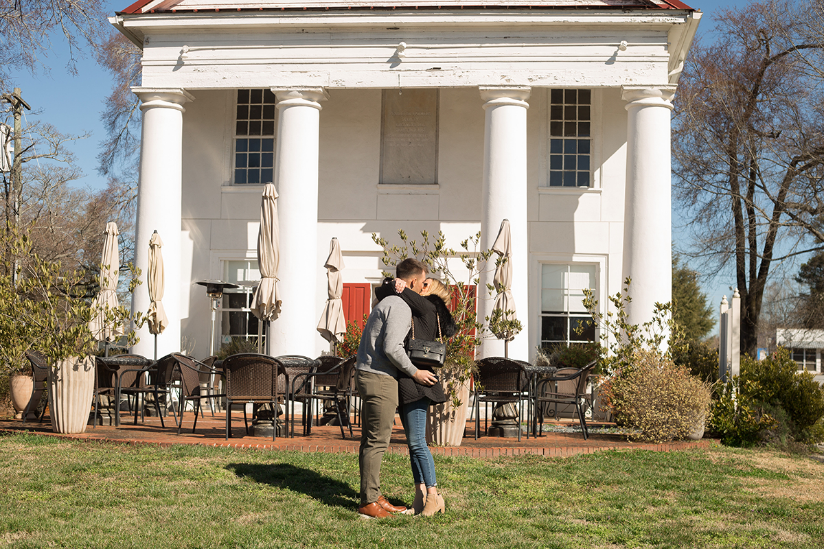 Engagement in Pendleton, SC | Christine Scott Photography