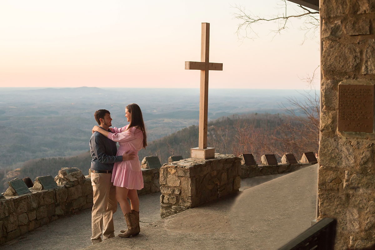 Engagement Photos at Pretty Place Chapel, South Carolina | Christine Scott Photography