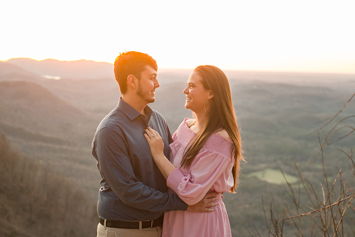 South Carolina Mountain Engagement Photos | Christine Scott Photography