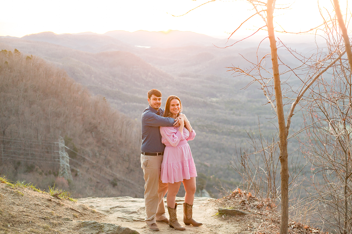 South Carolina Mountain Engagement Photos | Christine Scott Photography