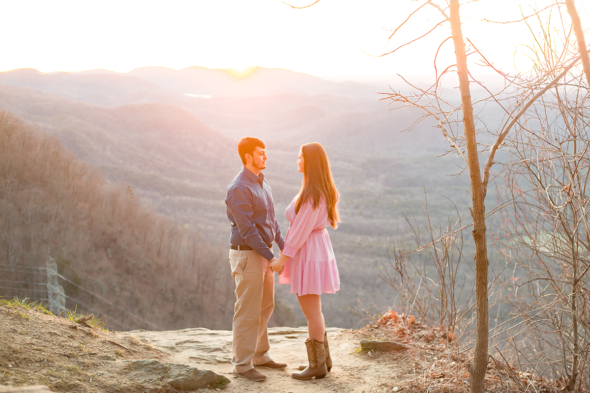 South Carolina Mountain Engagement Photos | Christine Scott Photography