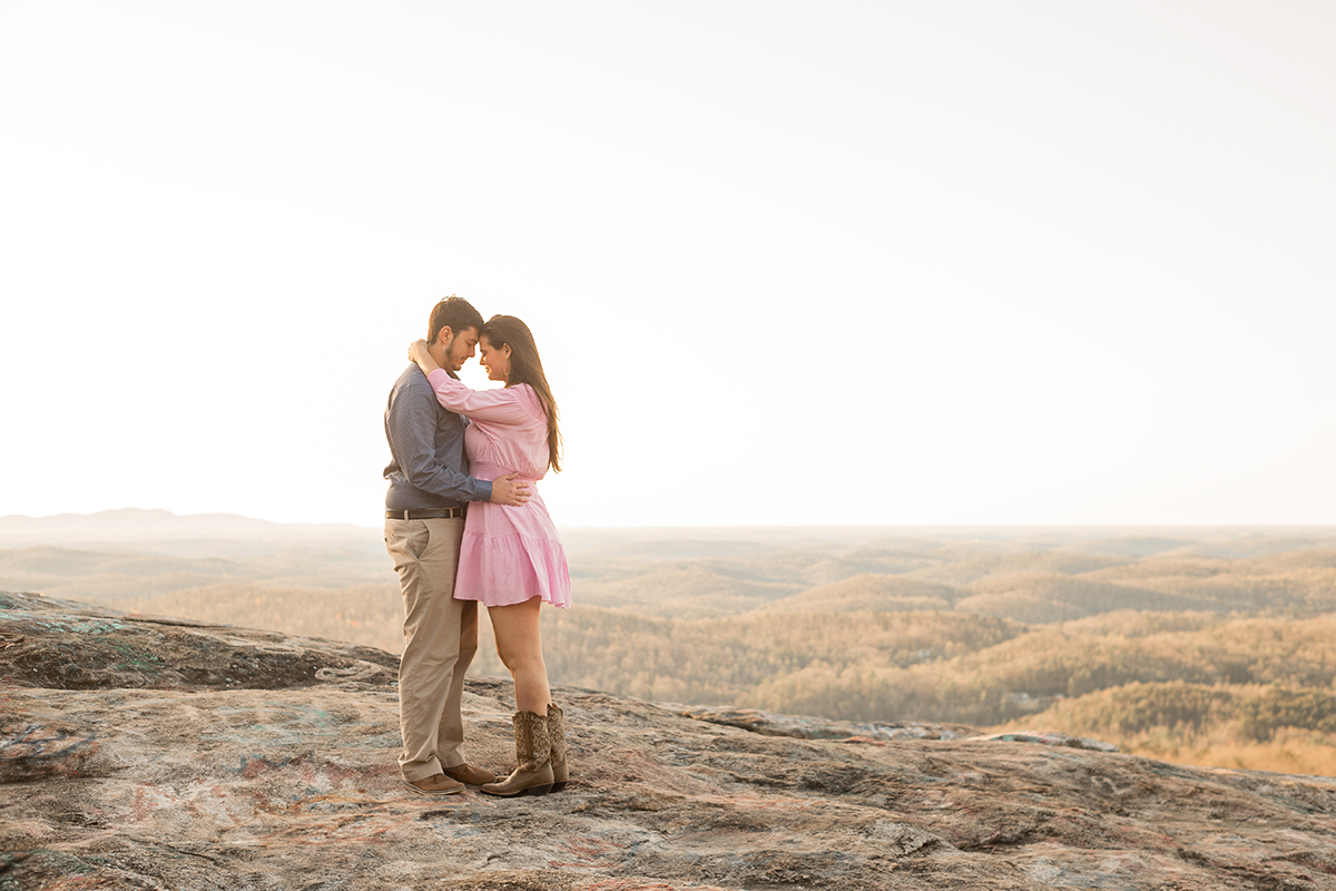 South Carolina Mountain Engagement Photos | Christine Scott Photography