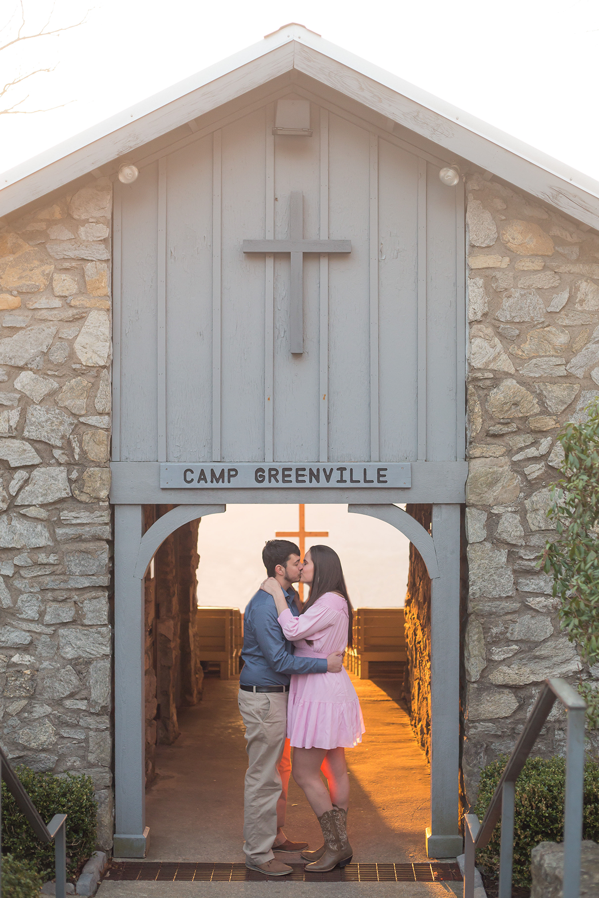 Engagement Photos at Pretty Place Chapel, South Carolina | Christine Scott Photography