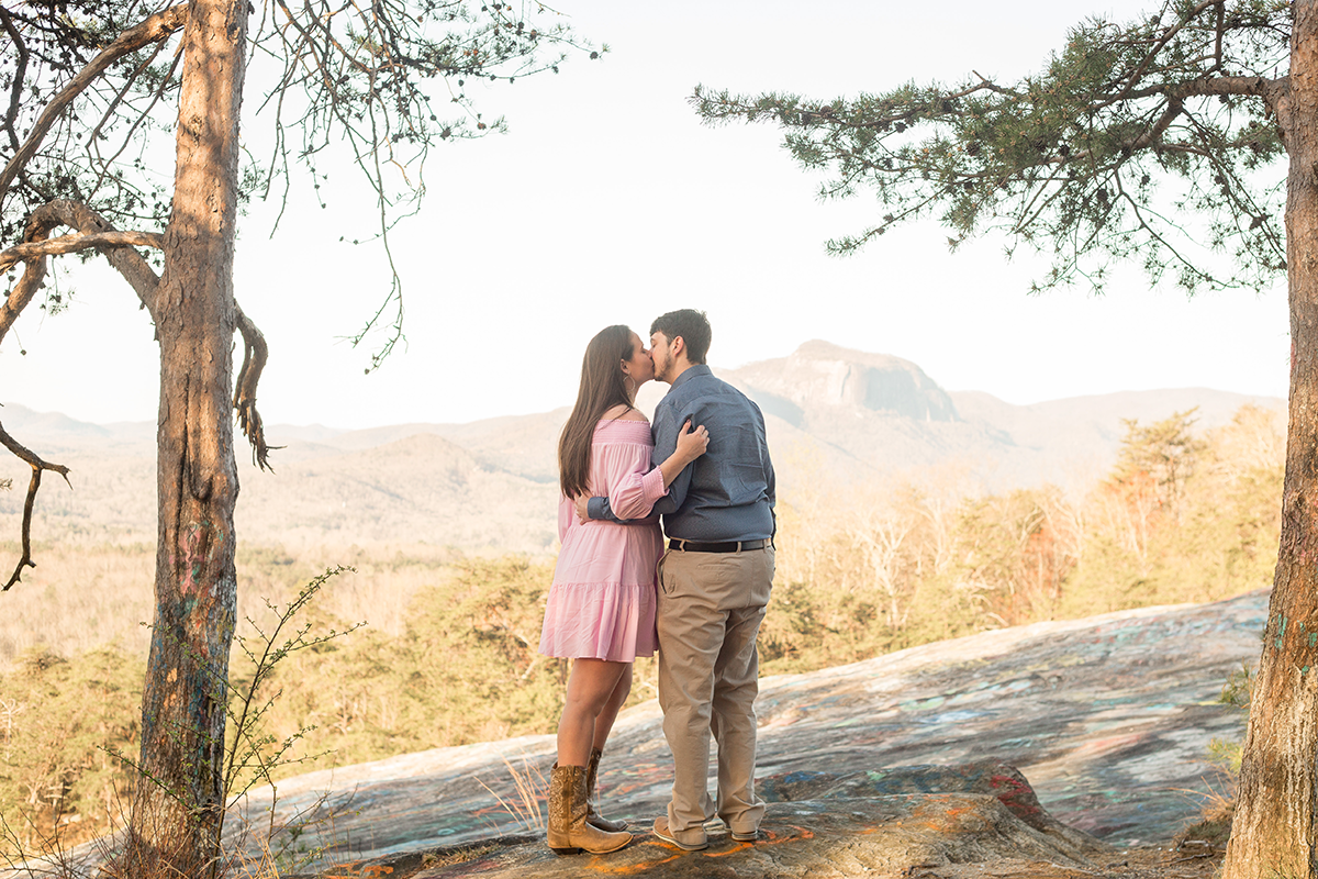 South Carolina Mountain Engagement Photos | Christine Scott Photography