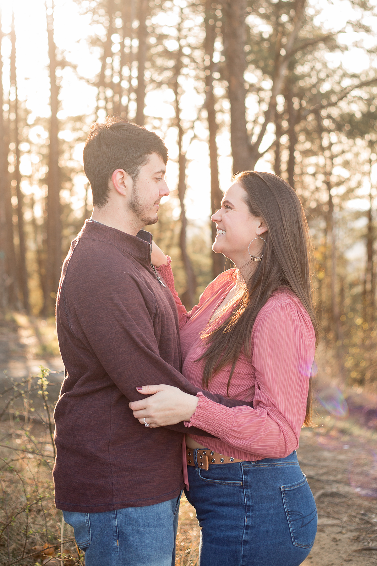 Engagement Photos at Bald Rock, South Carolina | Christine Scott Photography