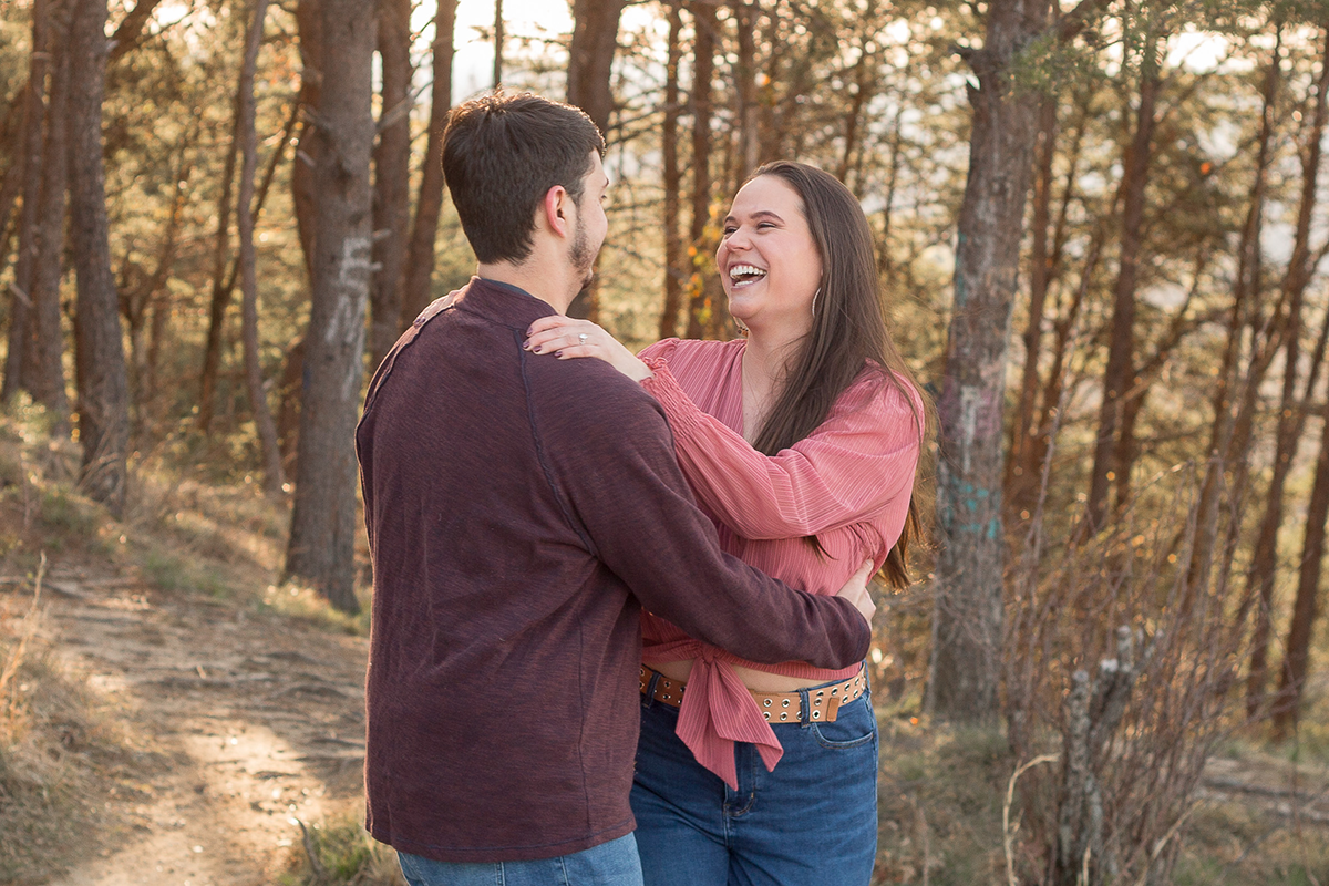 South Carolina Mountain Engagement Photos | Christine Scott Photography