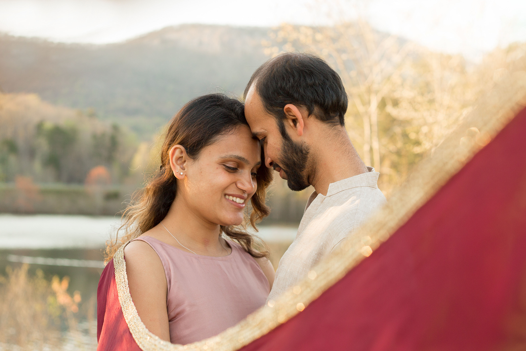 Engagement photos at Table Rock | Christine Scott Photography