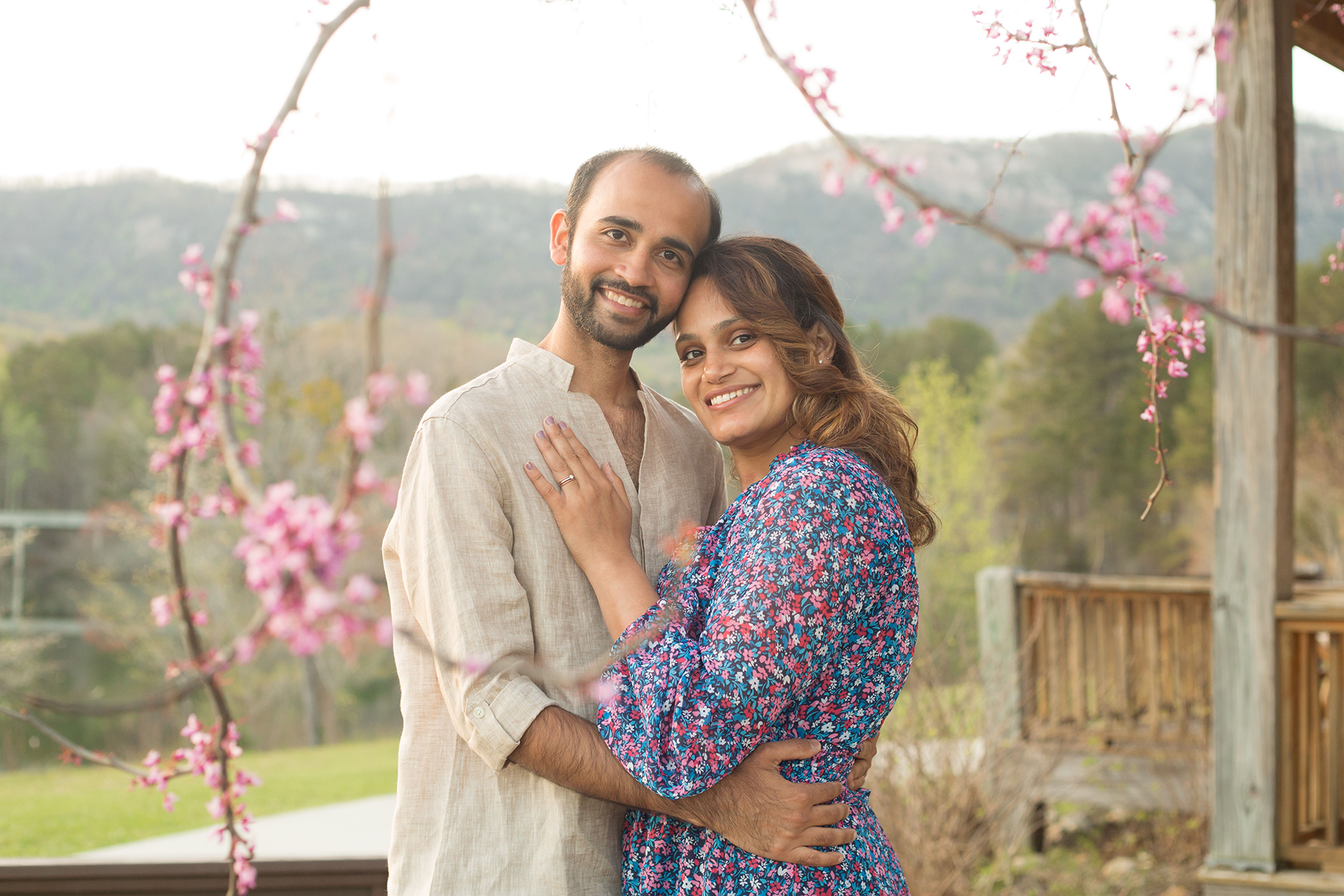 Engagement photos at Table Rock | Christine Scott Photography