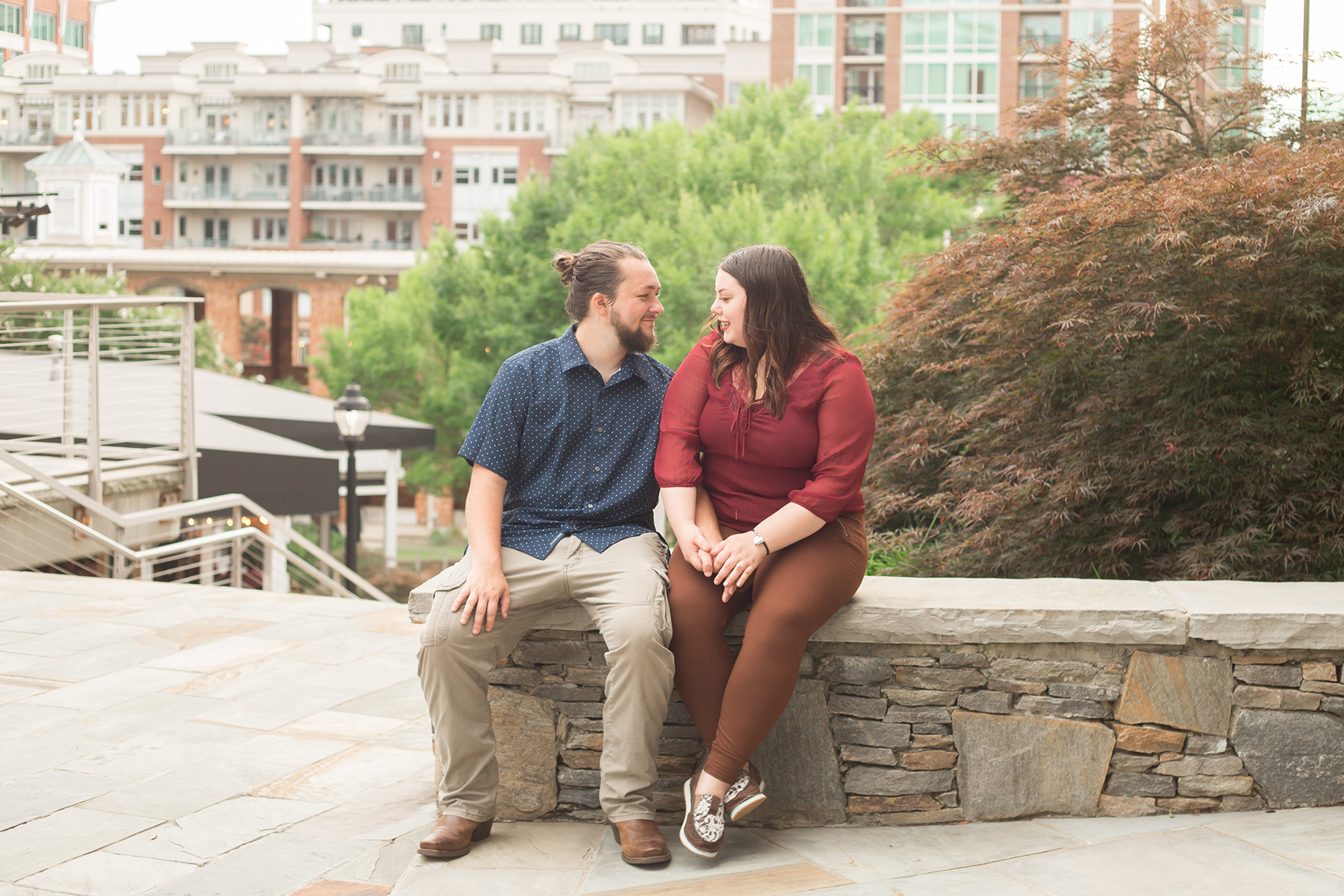 Greenville, SC Engagement Photos | Christine Scott Photography