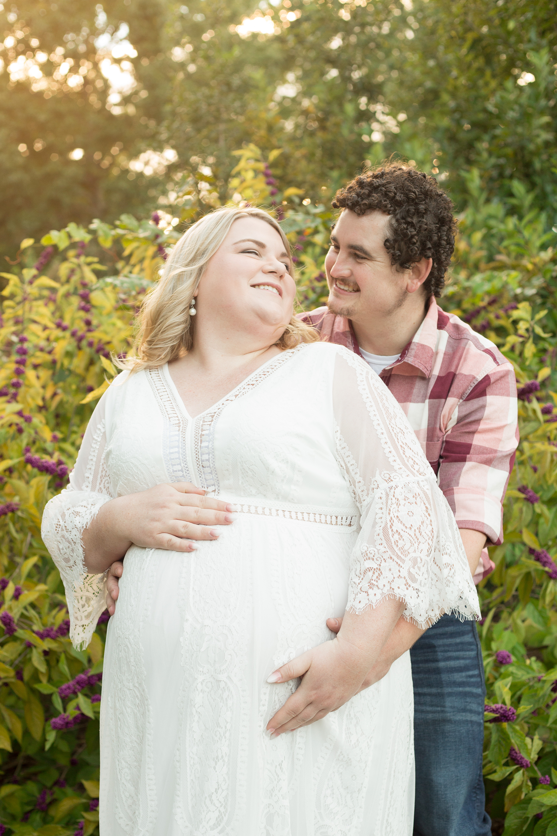 Maternity photos at Lake Jocassee | Christine Scott Photography