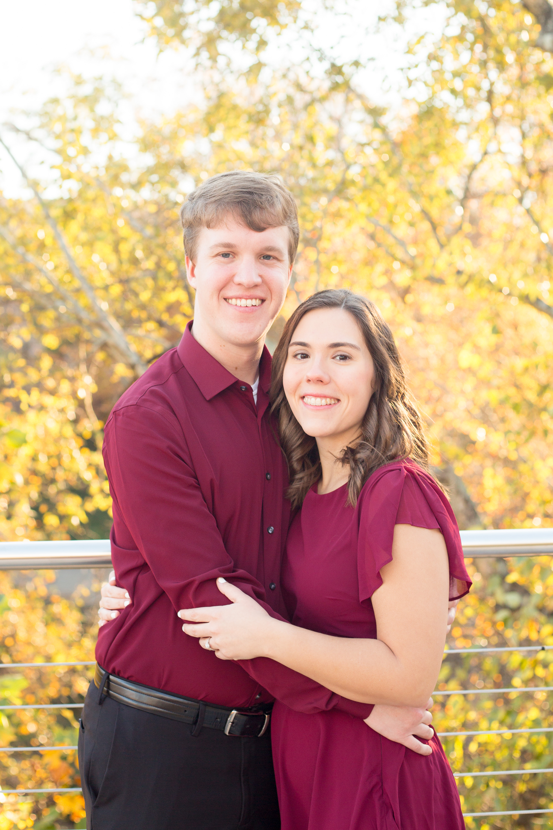 Engagement photos in Greenville, South Carolina