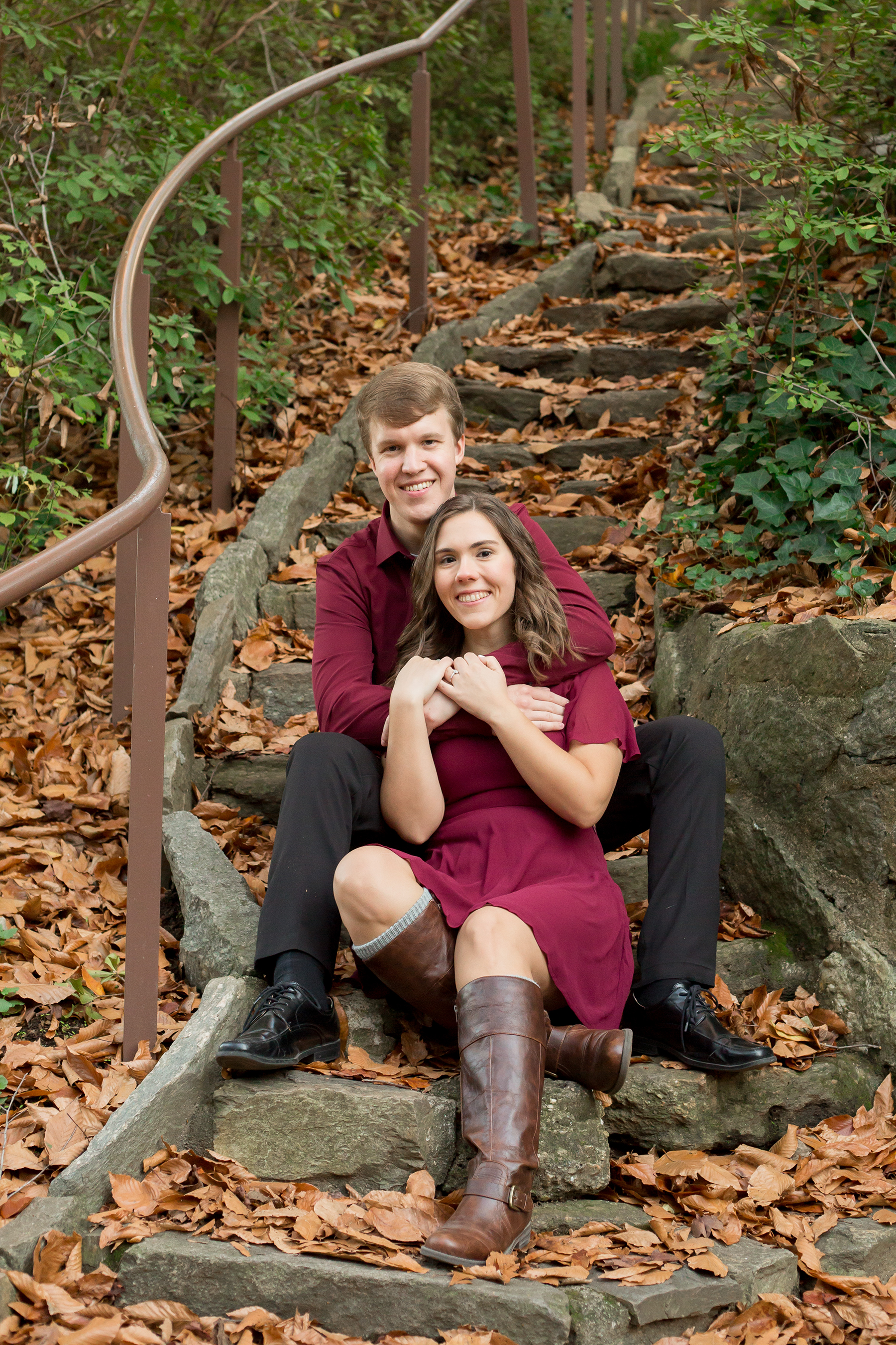 Engagement photos in Upstate South Carolina