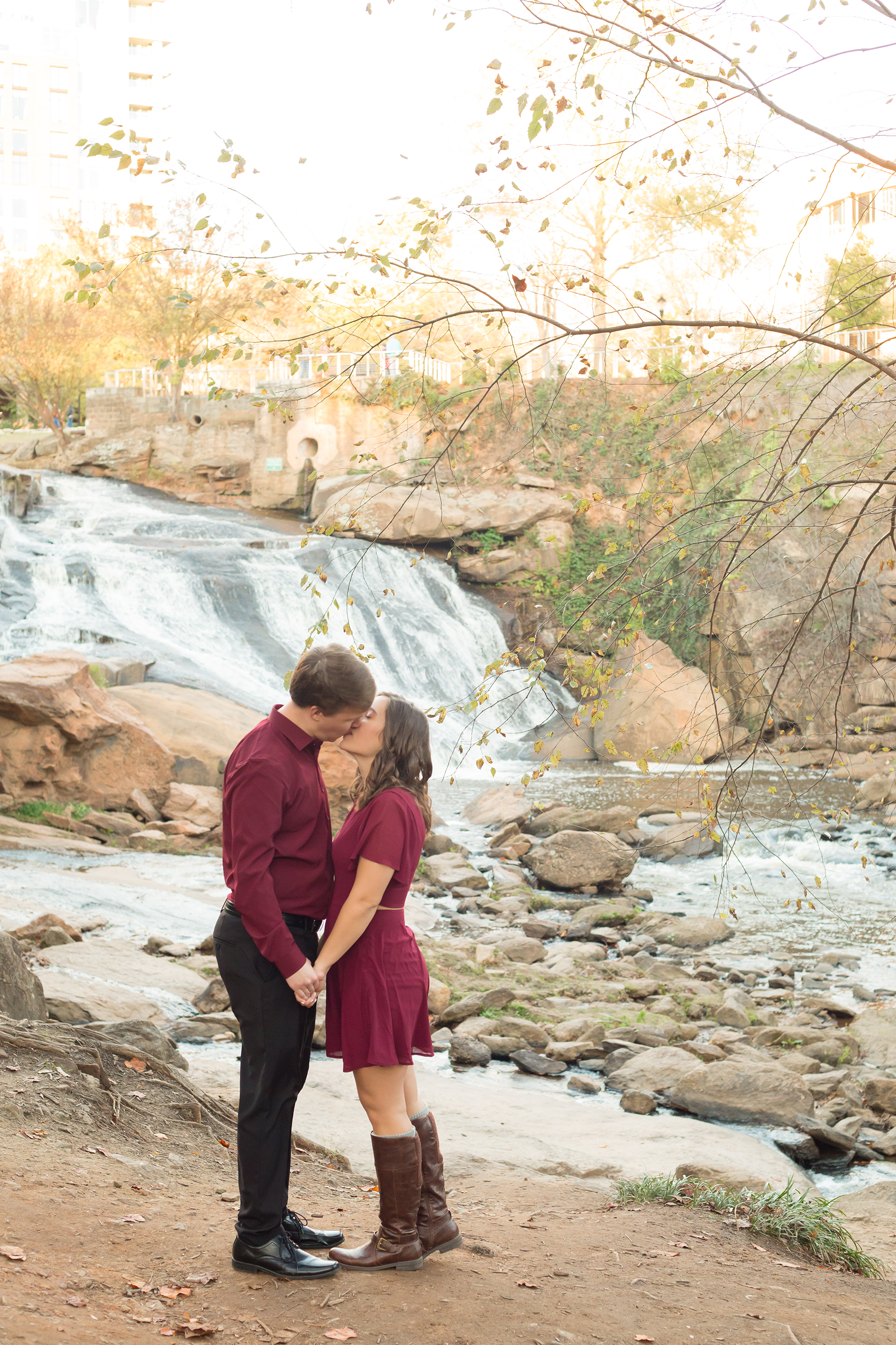 Engagement photos in Upstate South Carolina