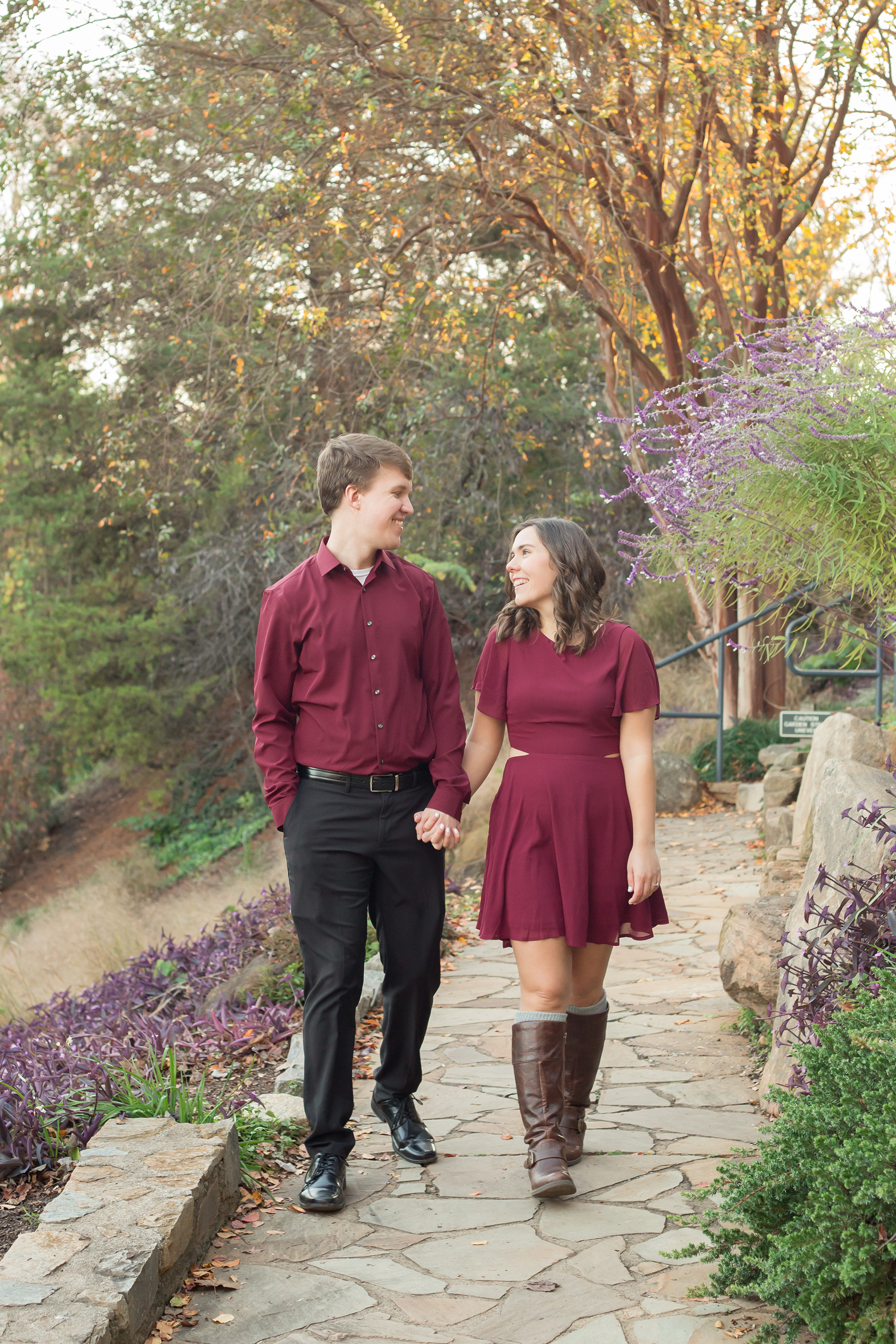 Engagement photos in Upstate South Carolina