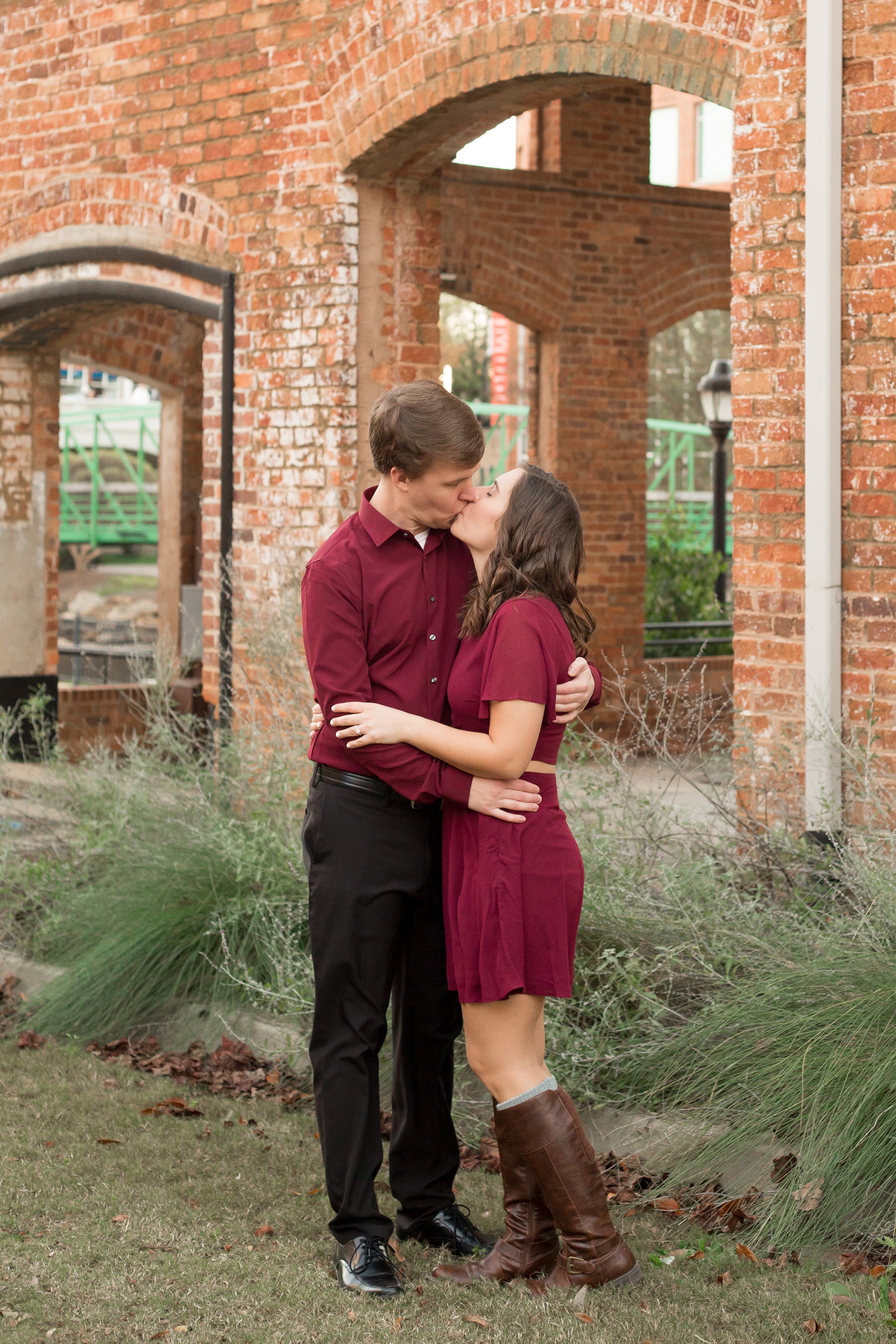 Engagement photos in Upstate South Carolina