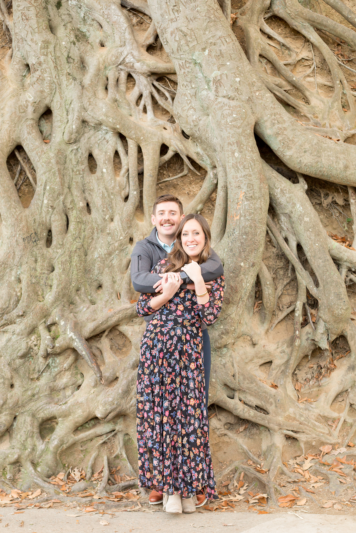 Proposal in Falls Park, Greenville, SC | Christine Scott Photography