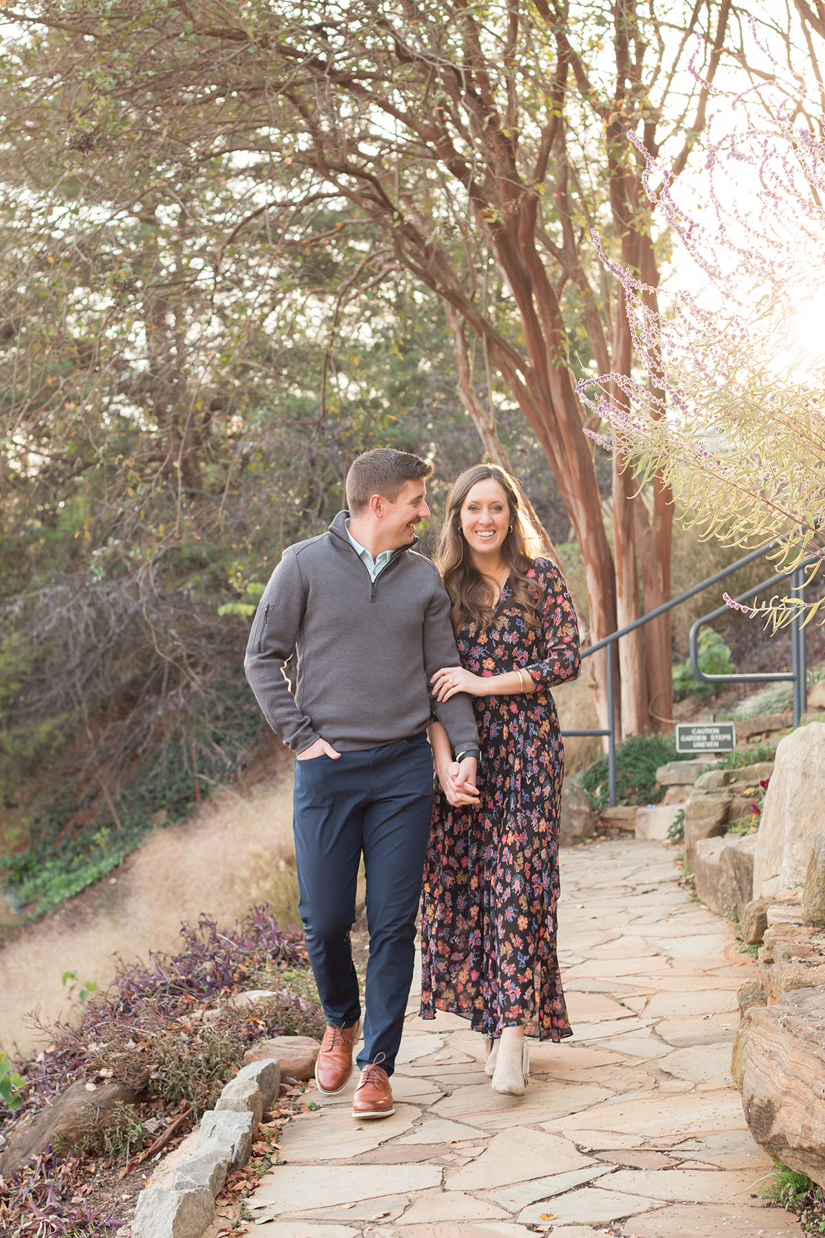 Engagement photos in downtown Greenville, SC | Christine Scott Photography