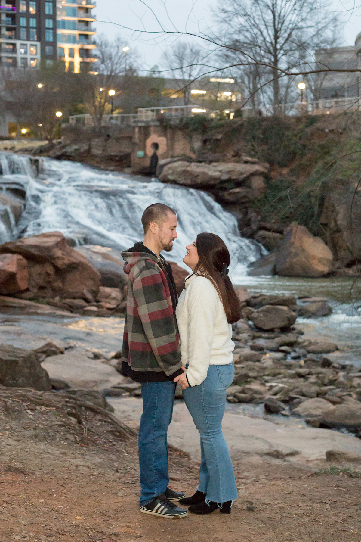 Engagement photos in Greenville, SC | Christine Scott Photography