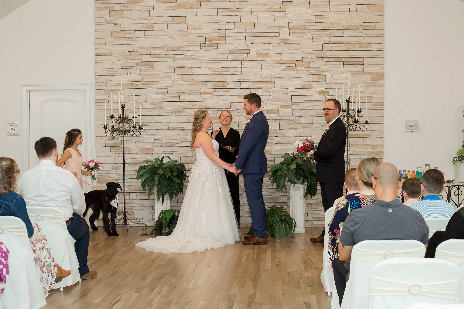 Intimate Wedding at Skylight Chapel | Wedding venues in upstate South Carolina